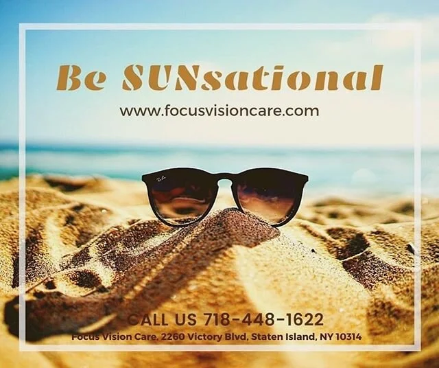 #eyecare #eyedoctor #becauseicare #focus #vision #coolsunglasses #summer #statenislandeyedoctor