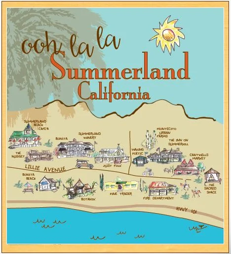 Summerland Map- SB Magazine