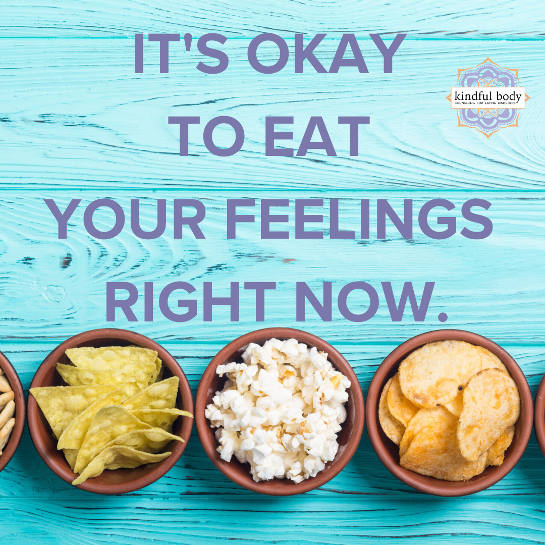 It's Okay to Eat Your Feelings