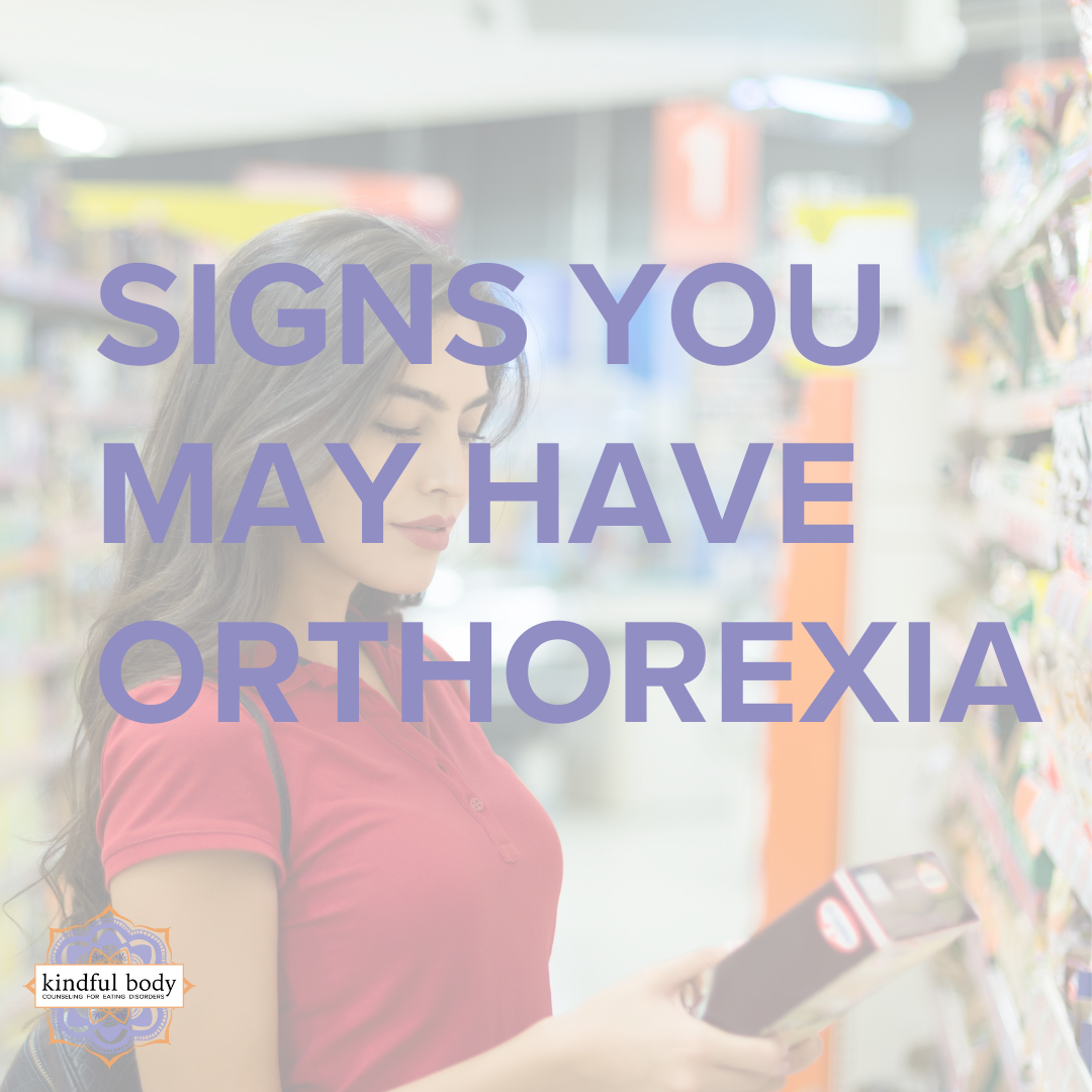 Signs You May Have Orthorexia