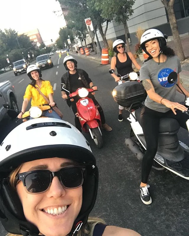 Idaho Ambassador Scooter Food Tour Event