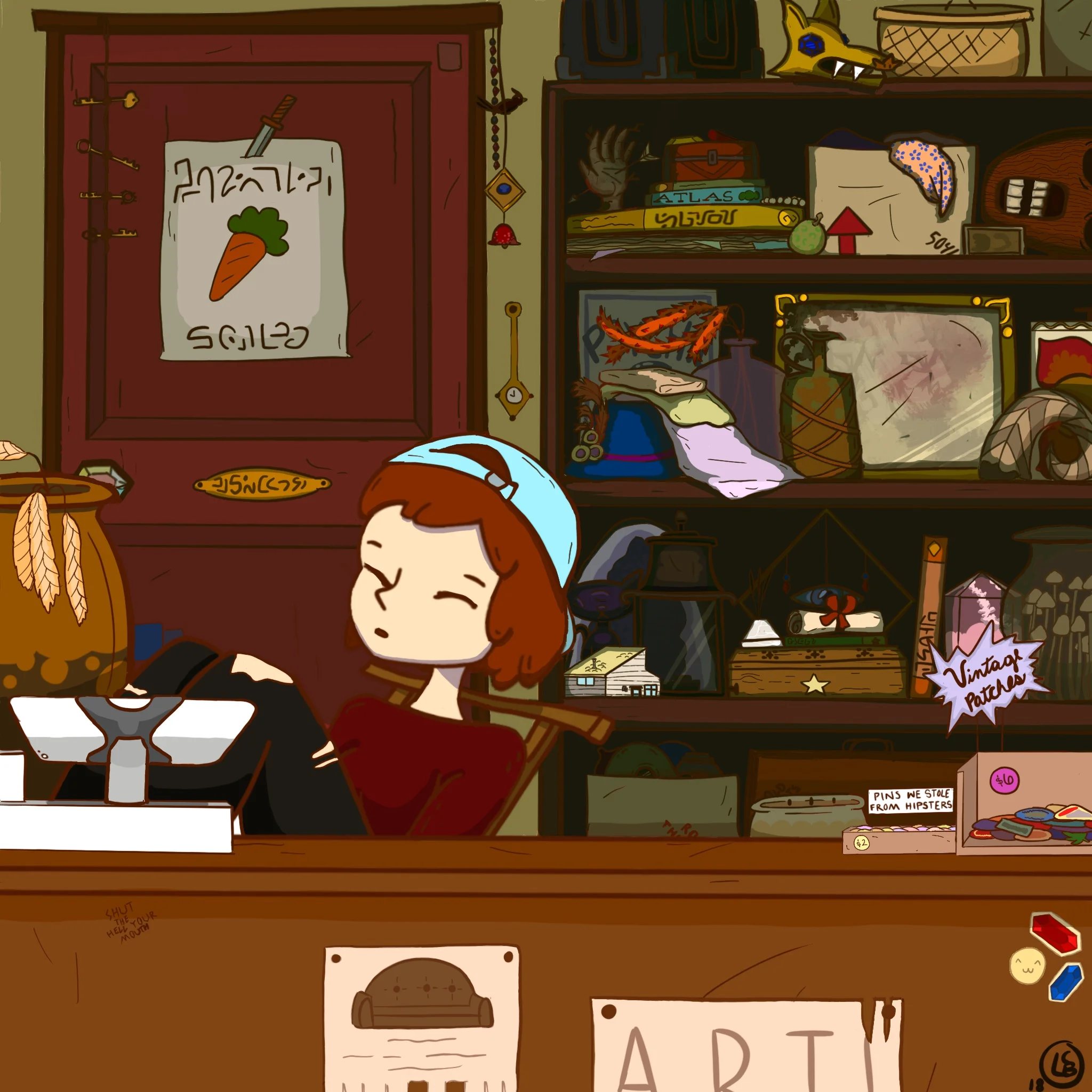 Sleeping on the Job 🍂📔