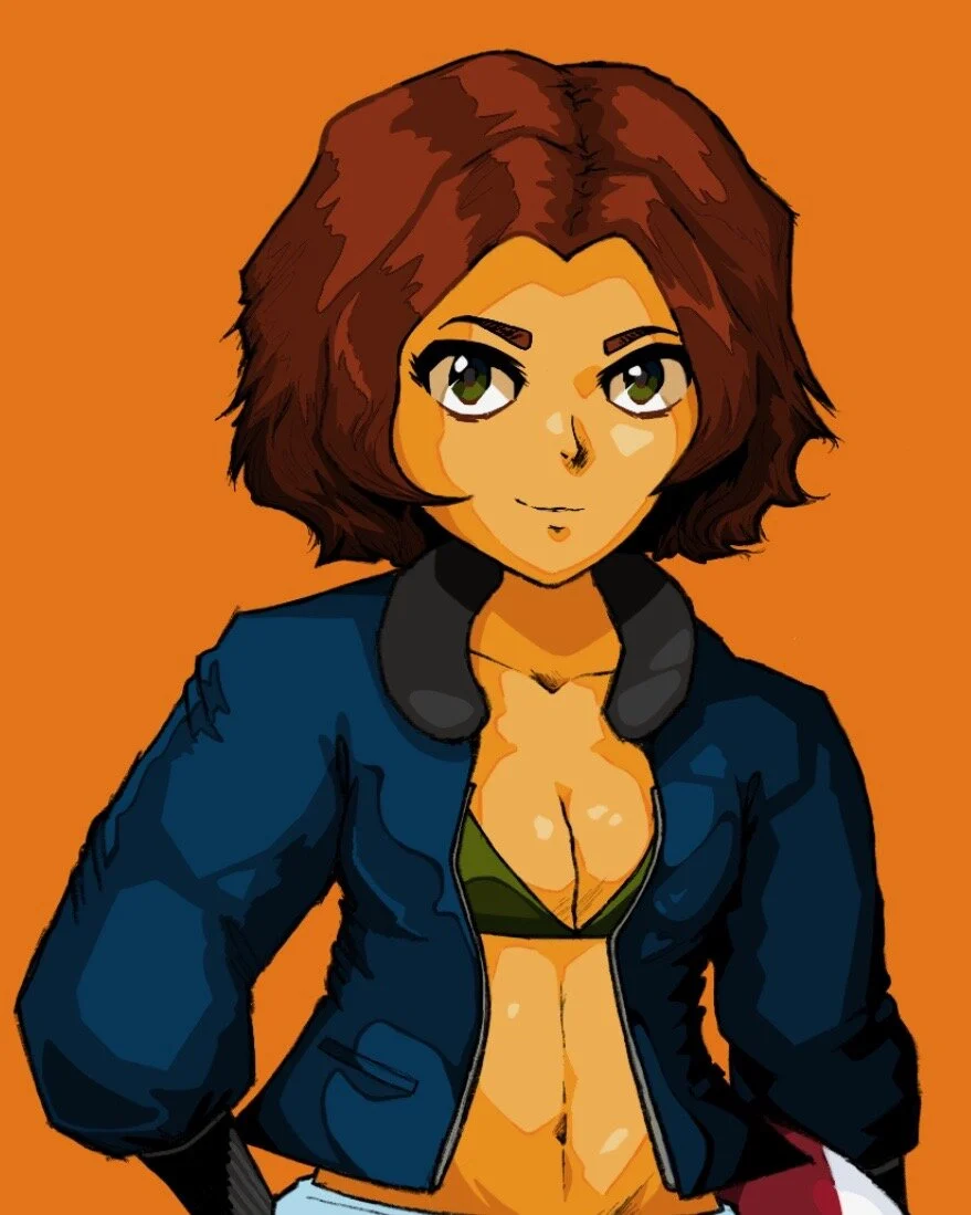 80's Anime Biker