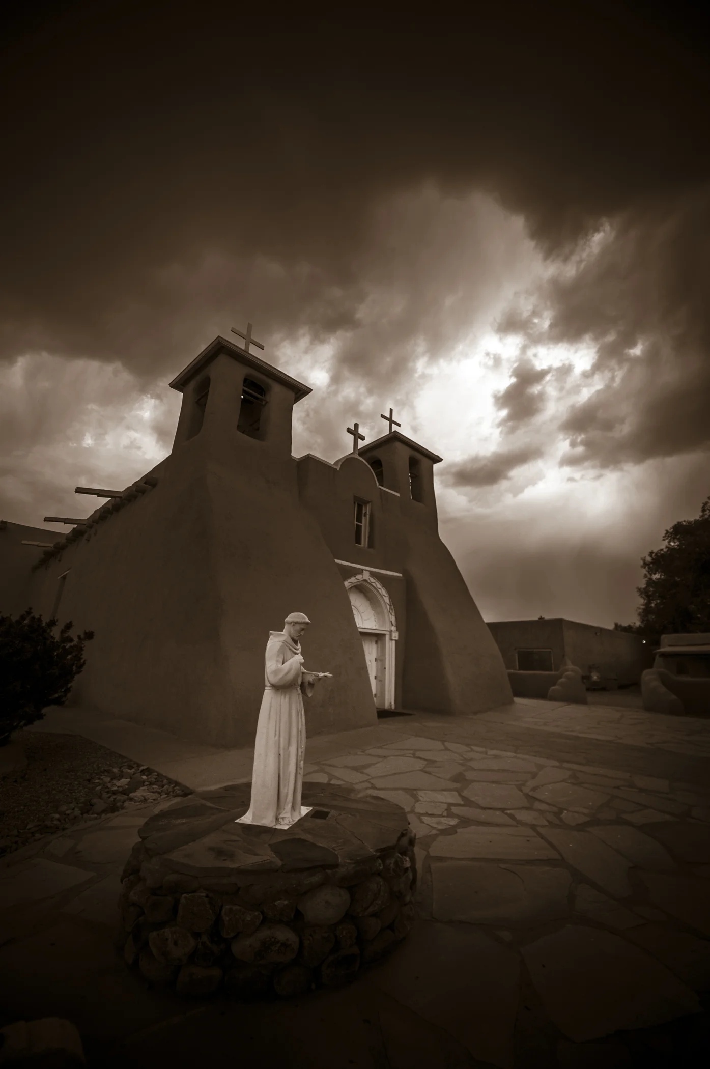 San Francisco de Asis Mission Church in Rancho de Taos