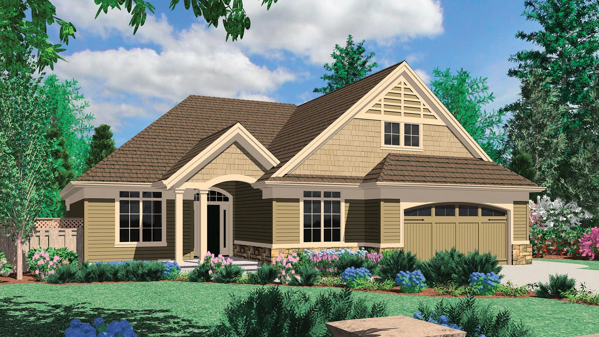 Front exterior rendering