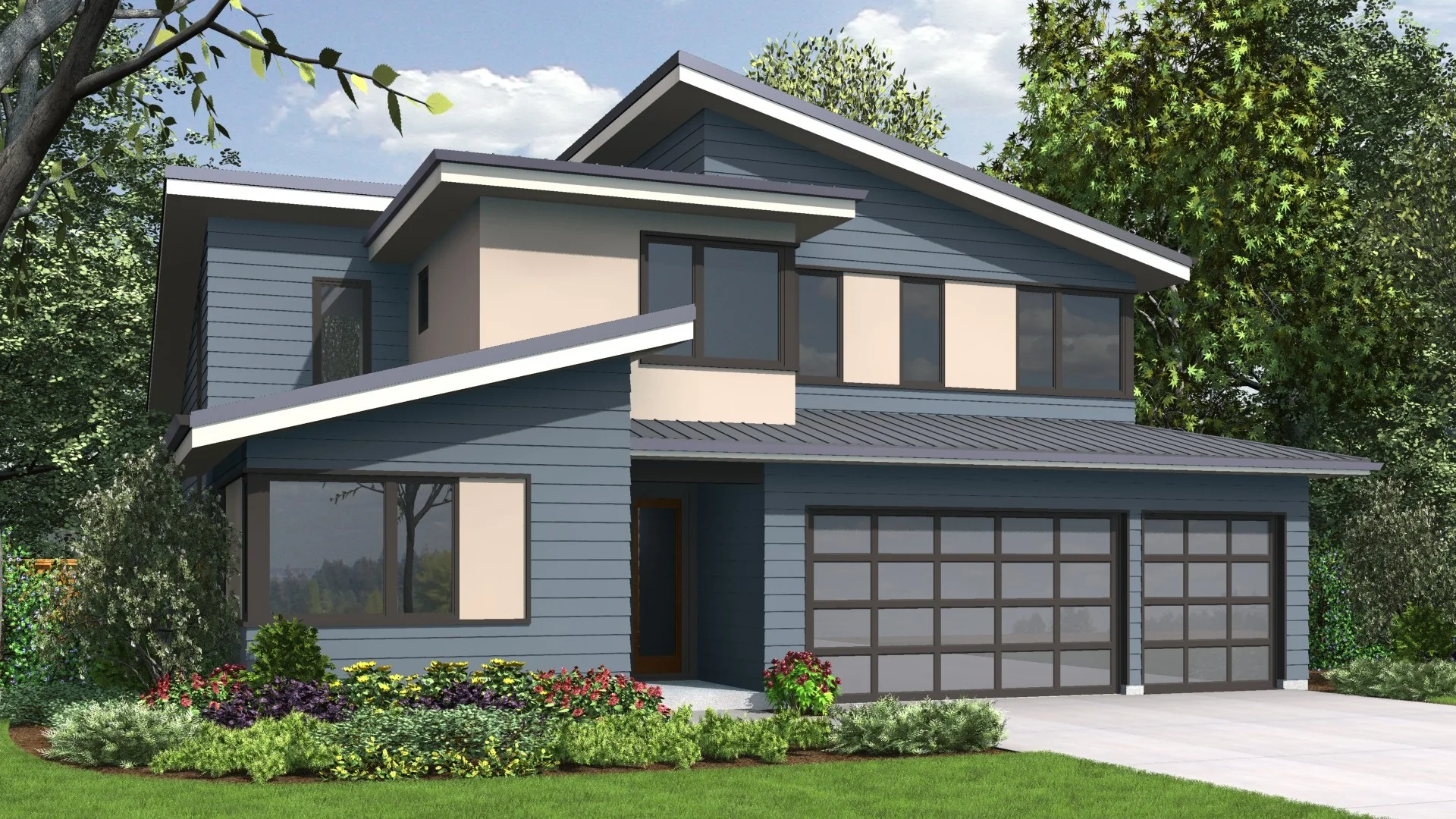 Front exterior rendering