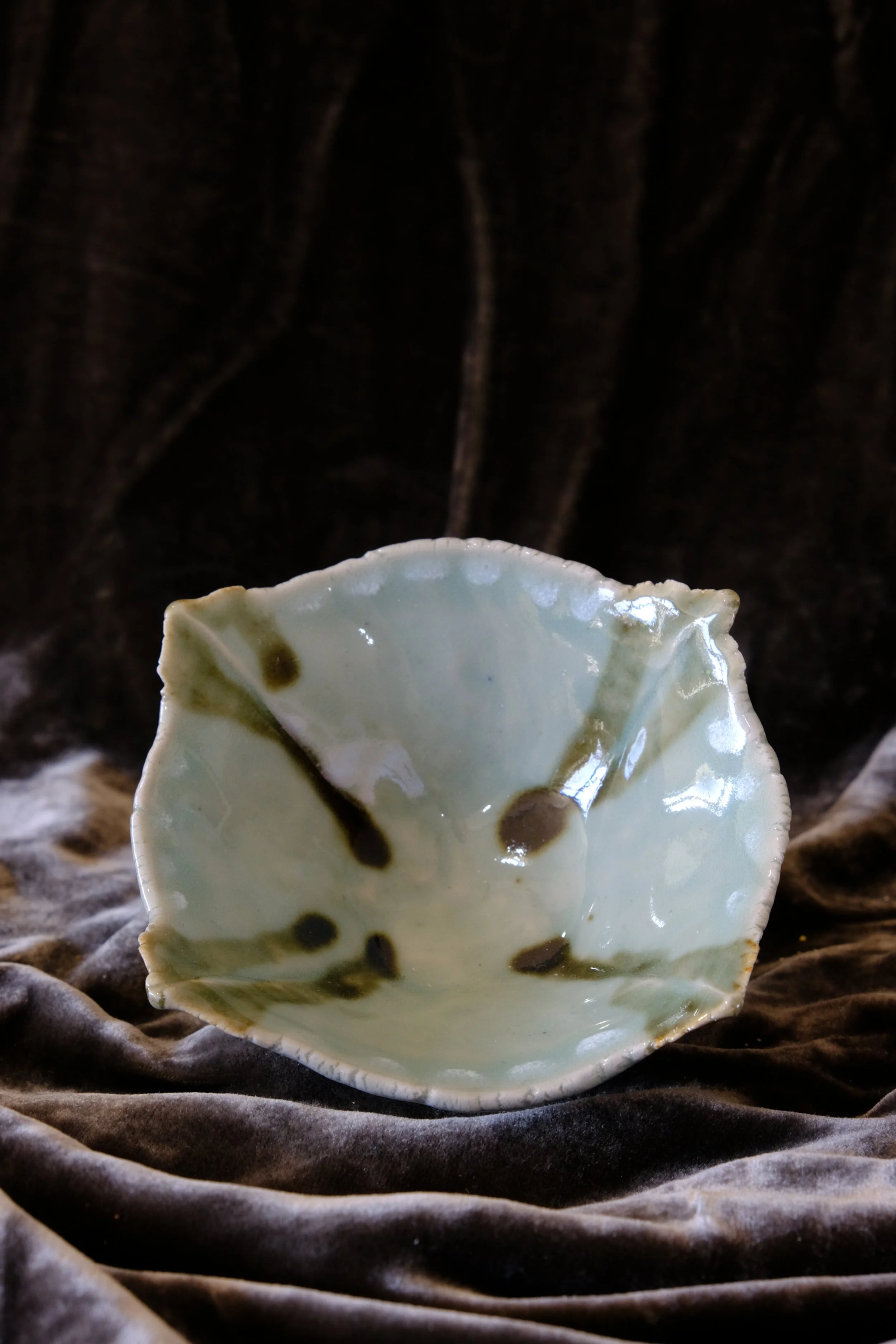 Candle, Herb, Incense, Oil Dish