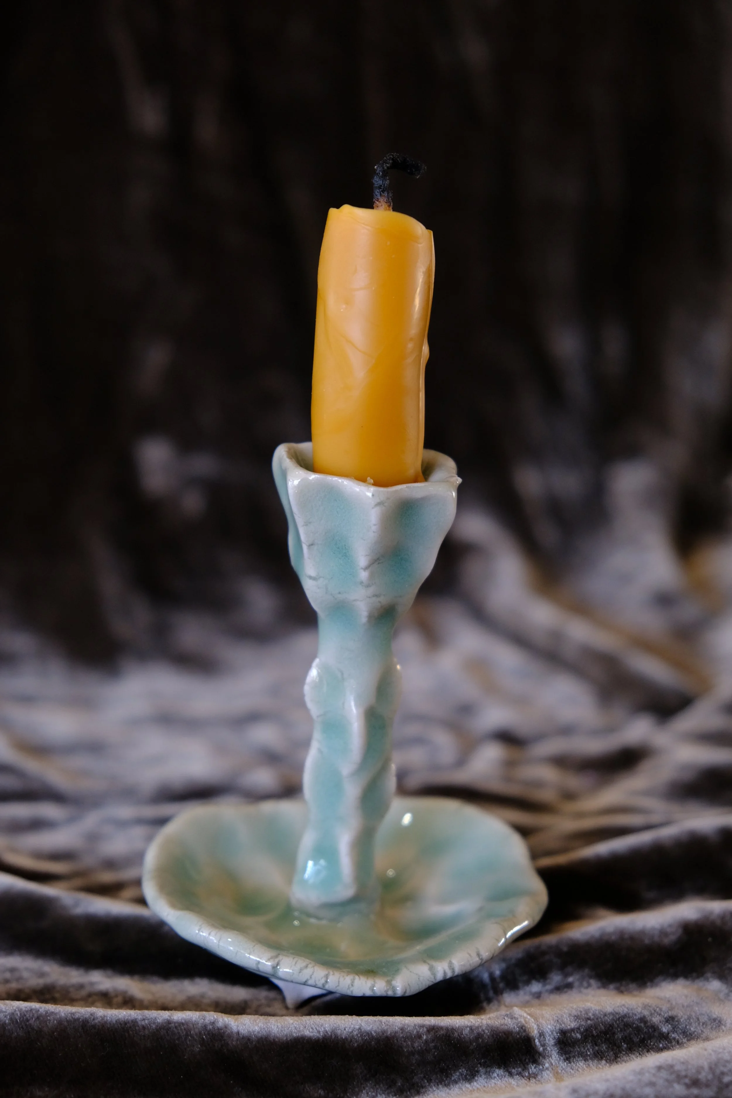 Footed Candle Holder