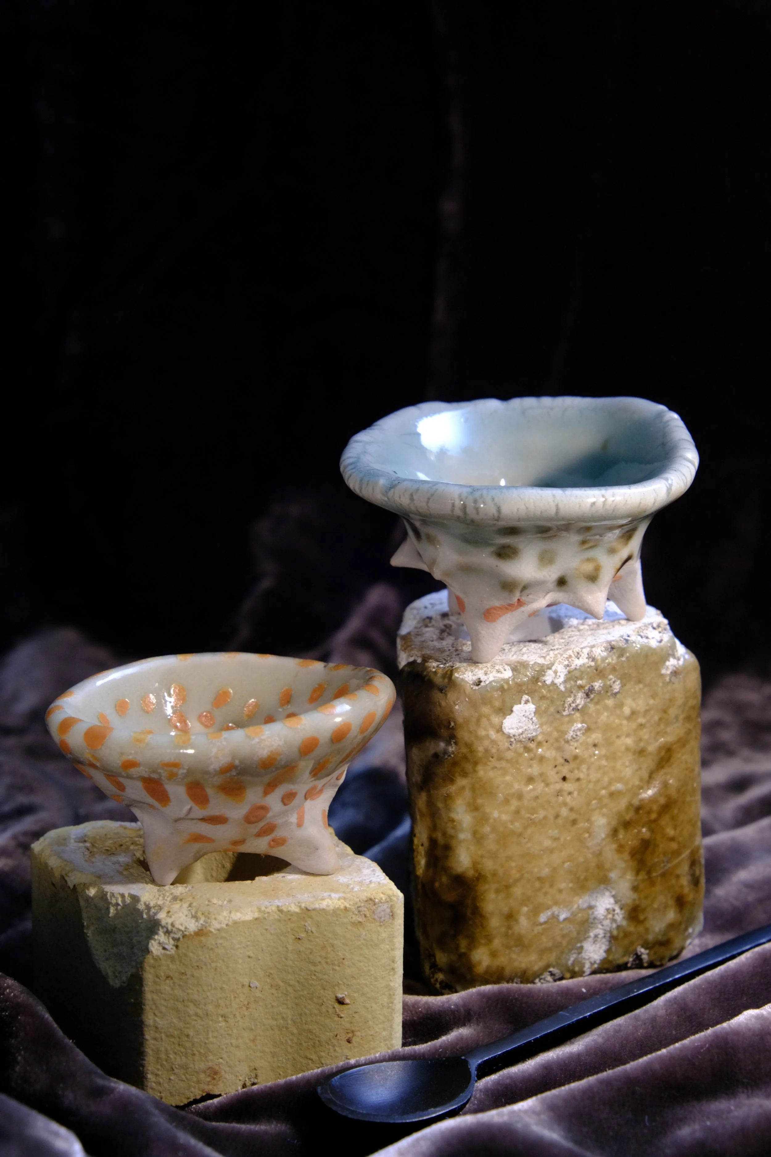 Incense & Oil Dish Set