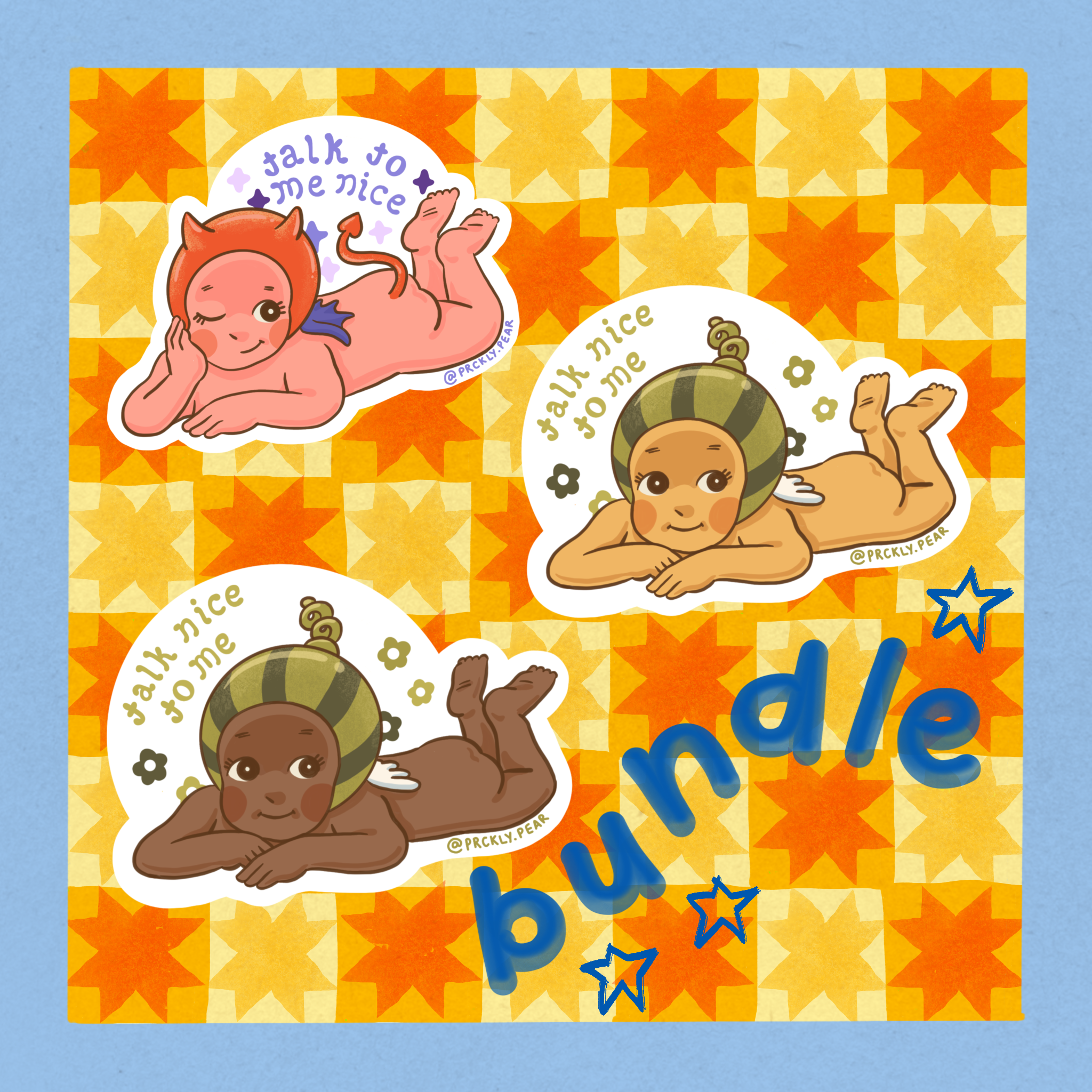 Baby Angel Sticker Bundle