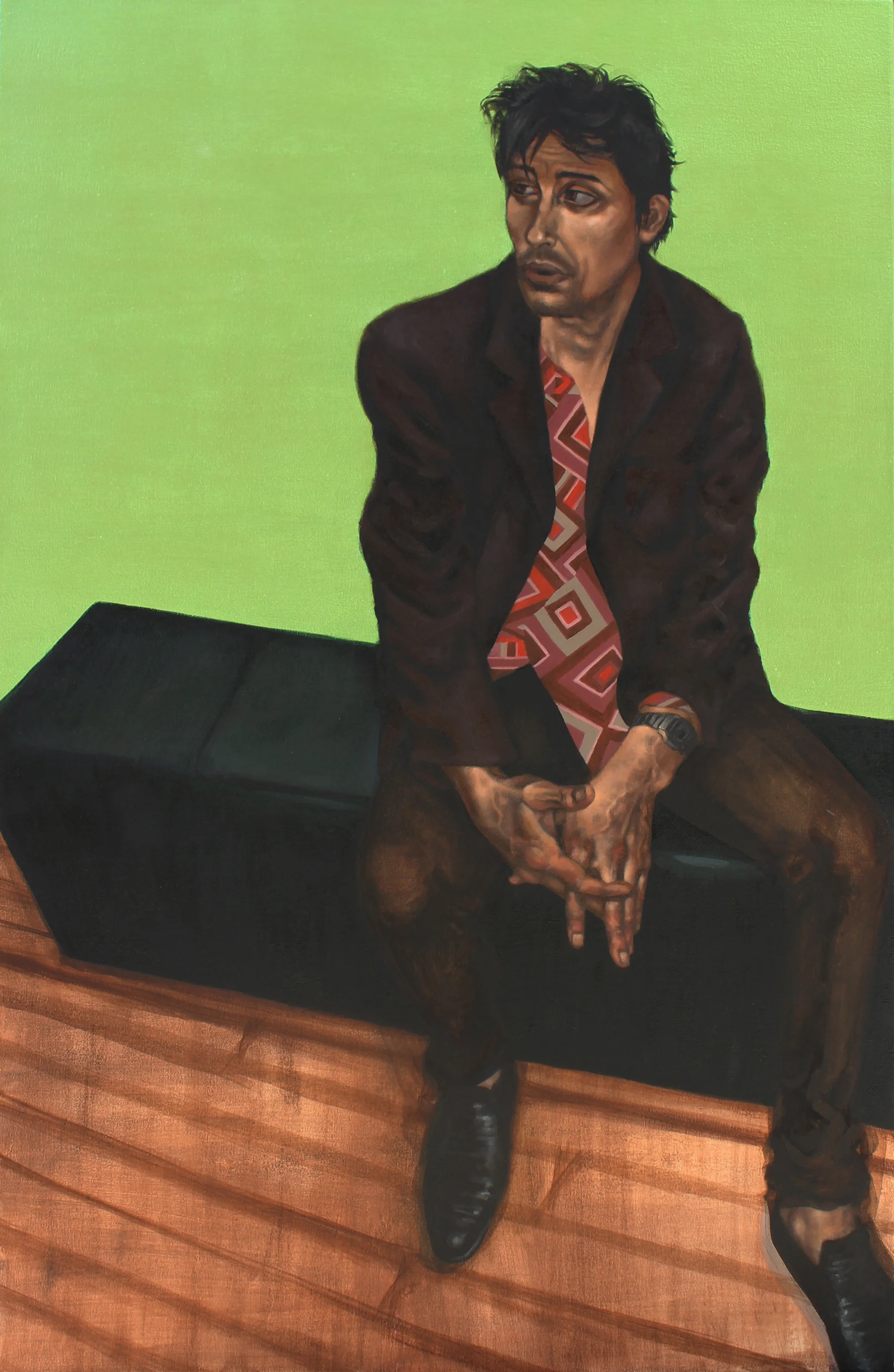 Vladimir (Oil & Acrylic on Canvas, 30"x45", 2010)