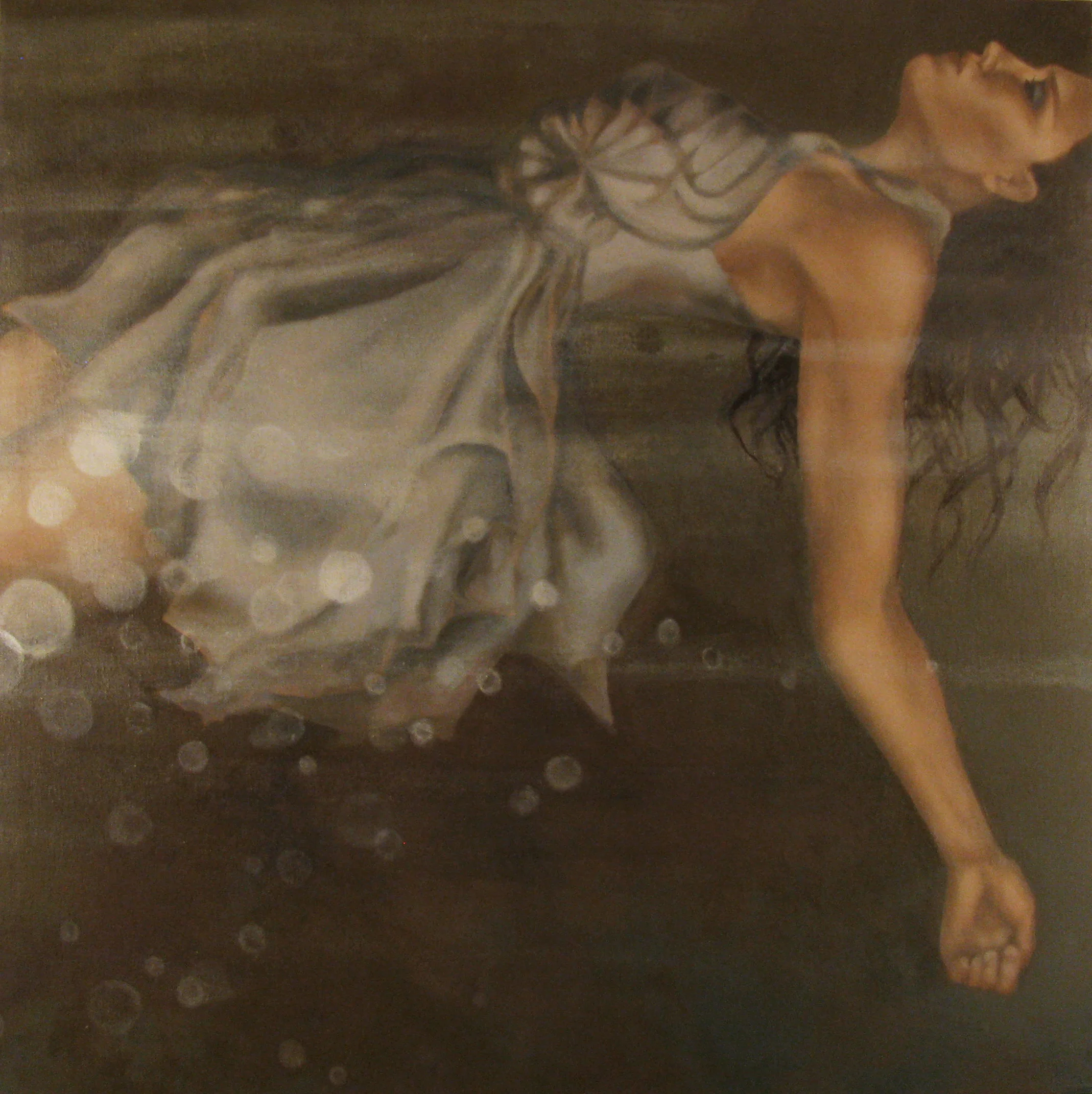 Release (Oil on Canvas, 30"x30", 2009) SOLD