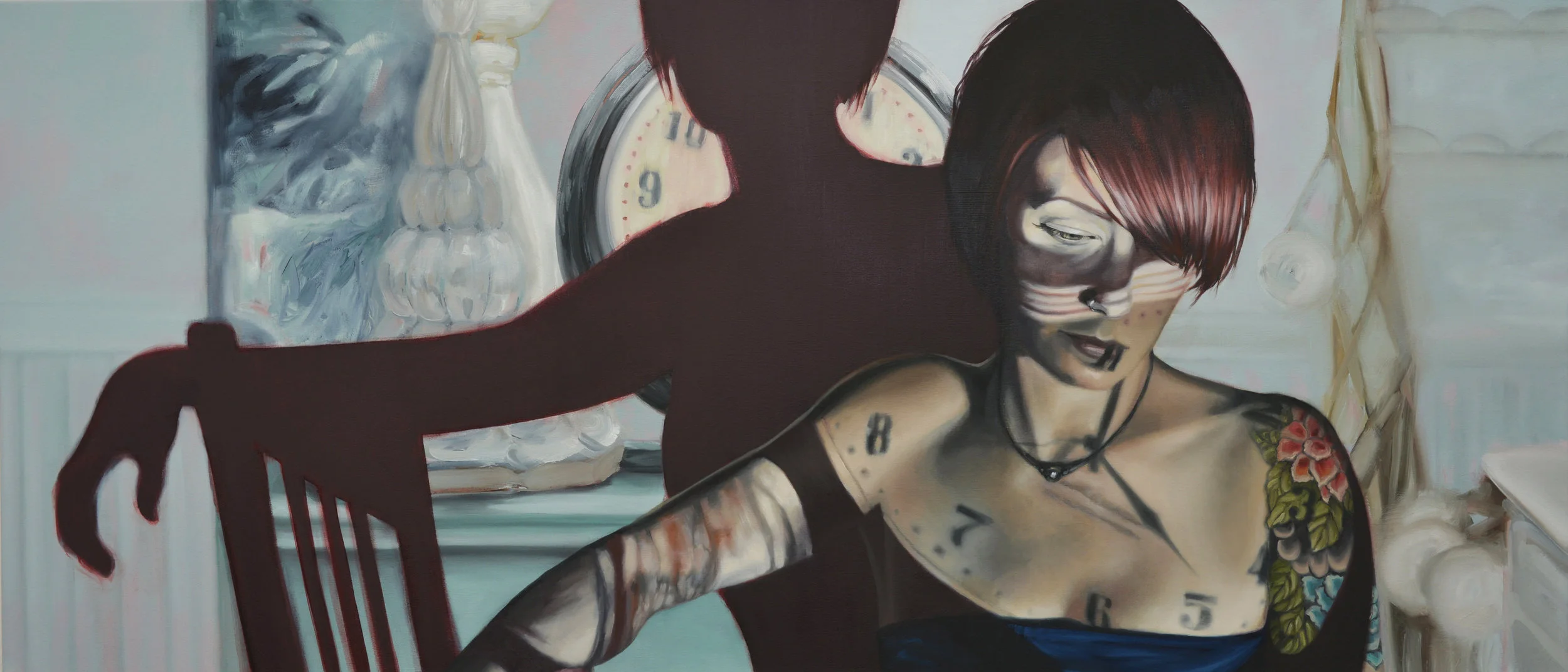 Heather (Oil on Canvas, “60 x 26”, 2014)