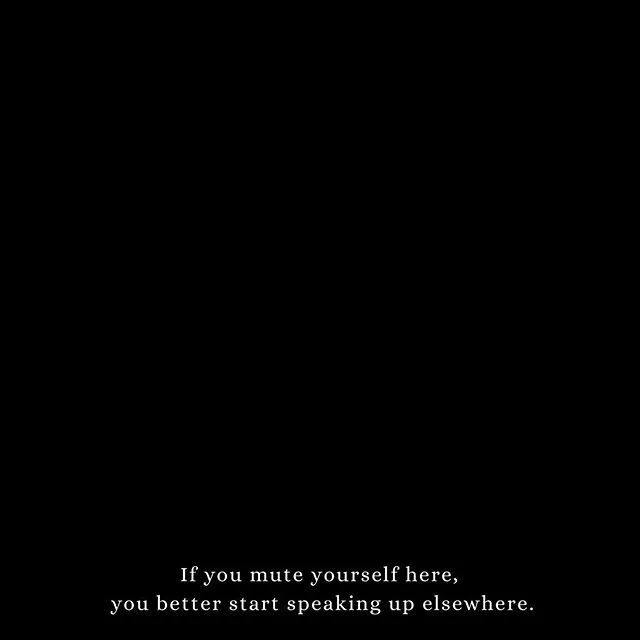 This is not a free pass to do nothing today.
.
If you normally post a lot in your feed, consider using that extra time to SPEAK UP IN REAL LIFE instead of coming up with new content. (Lots of BIPOC ideas and resources in my 🖤 story highlights if you