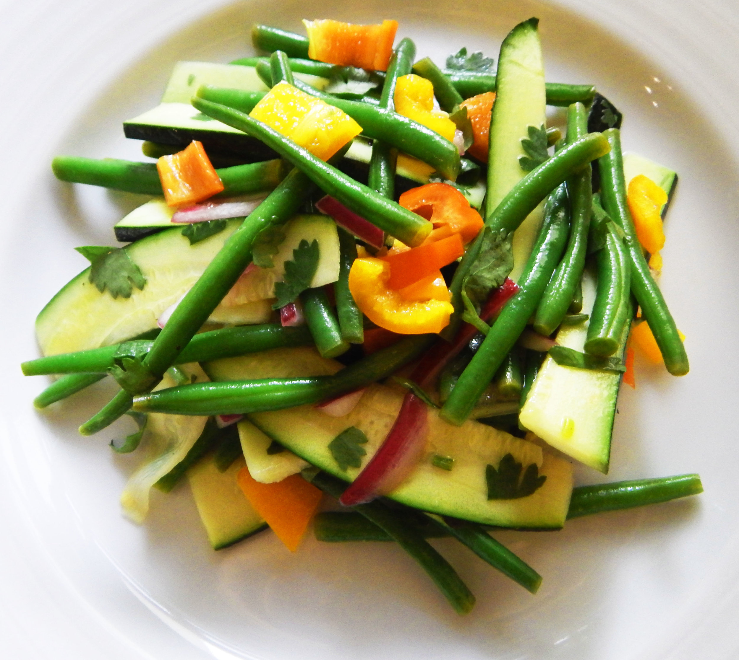 Cool Green Bean Salad w/ Cilantro & Lime — Spade & Plow