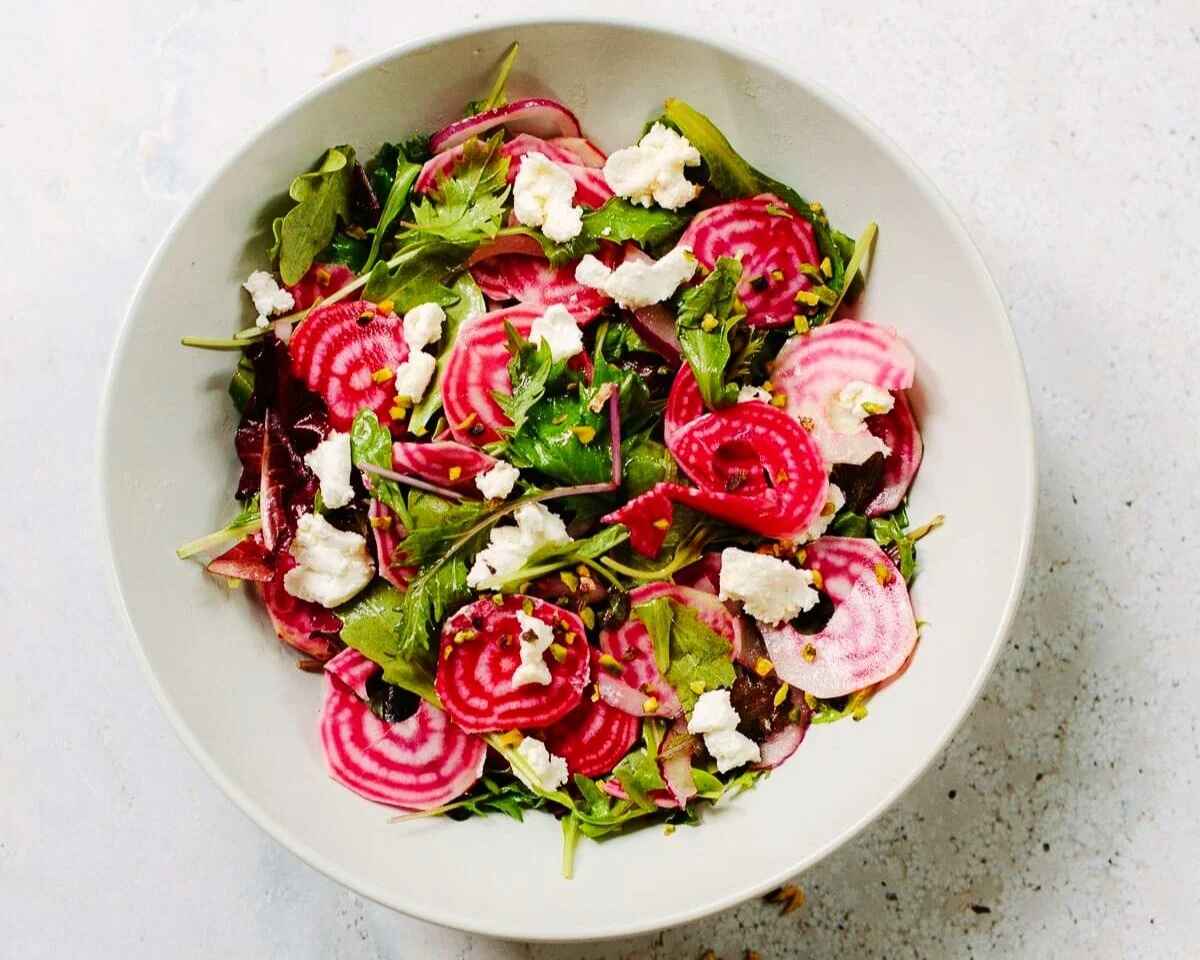 Chioggia Beet Salad — Spade & Plow