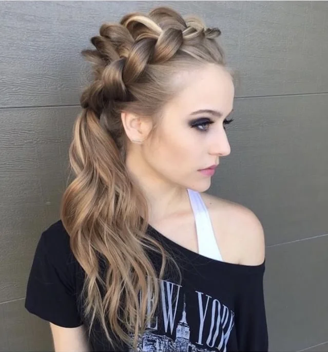 Braided Half-Up