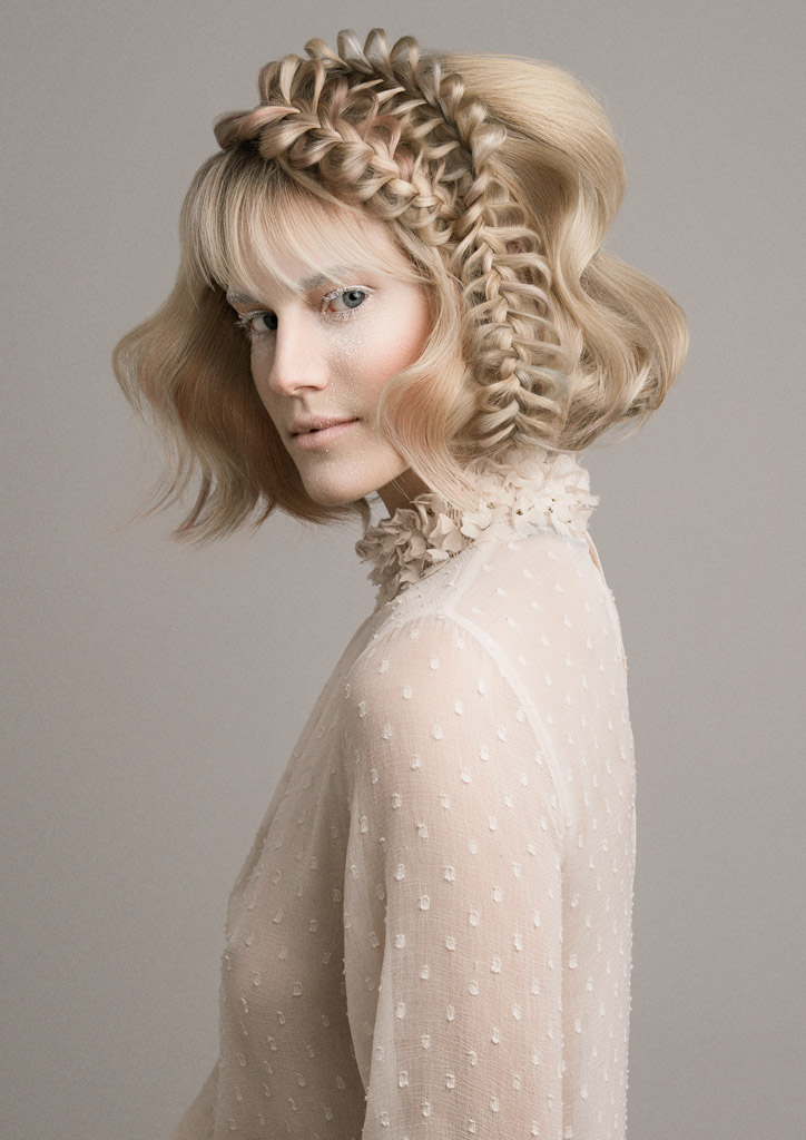 Ice Queen Side Braid