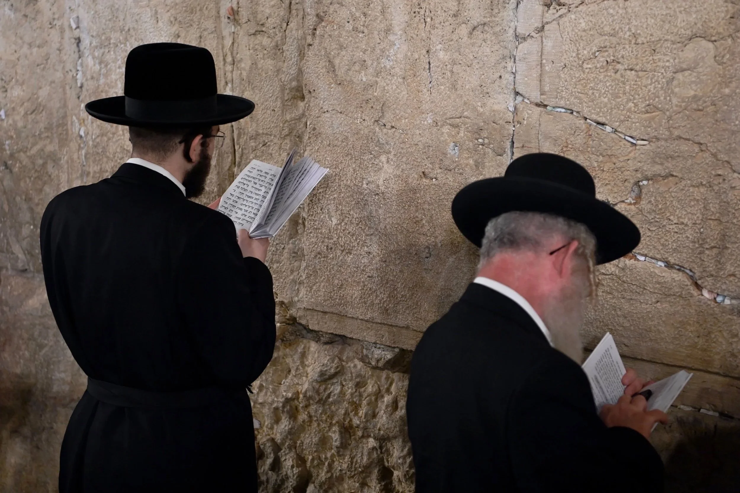 Praying at the Western Wall