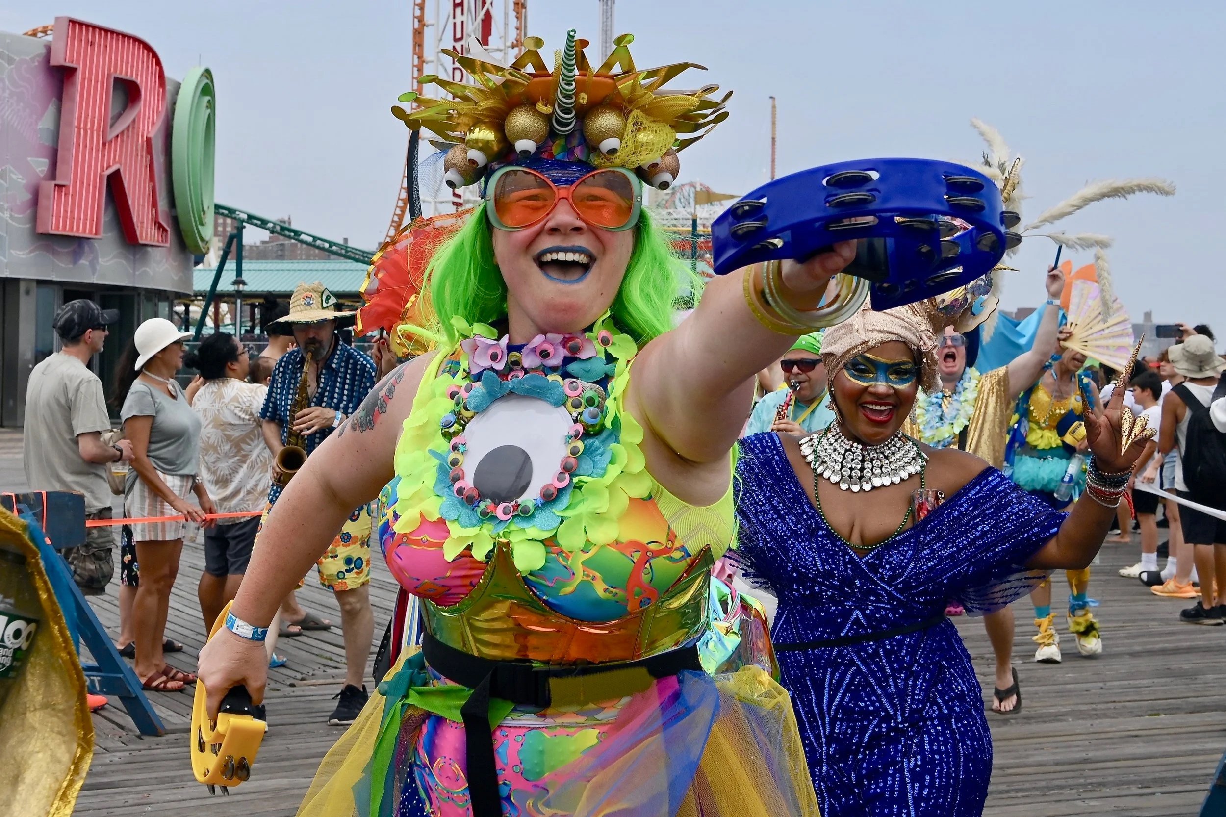  The 2019 Coney Island Mermaid Parade  ©Nadezda Tavodova Tezgor 