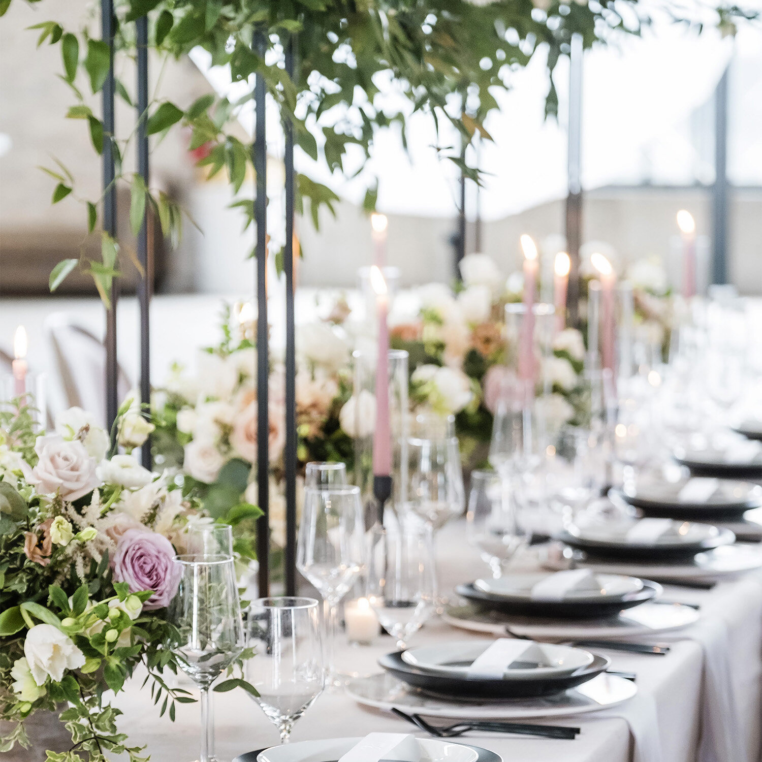 Blush Wedding Table