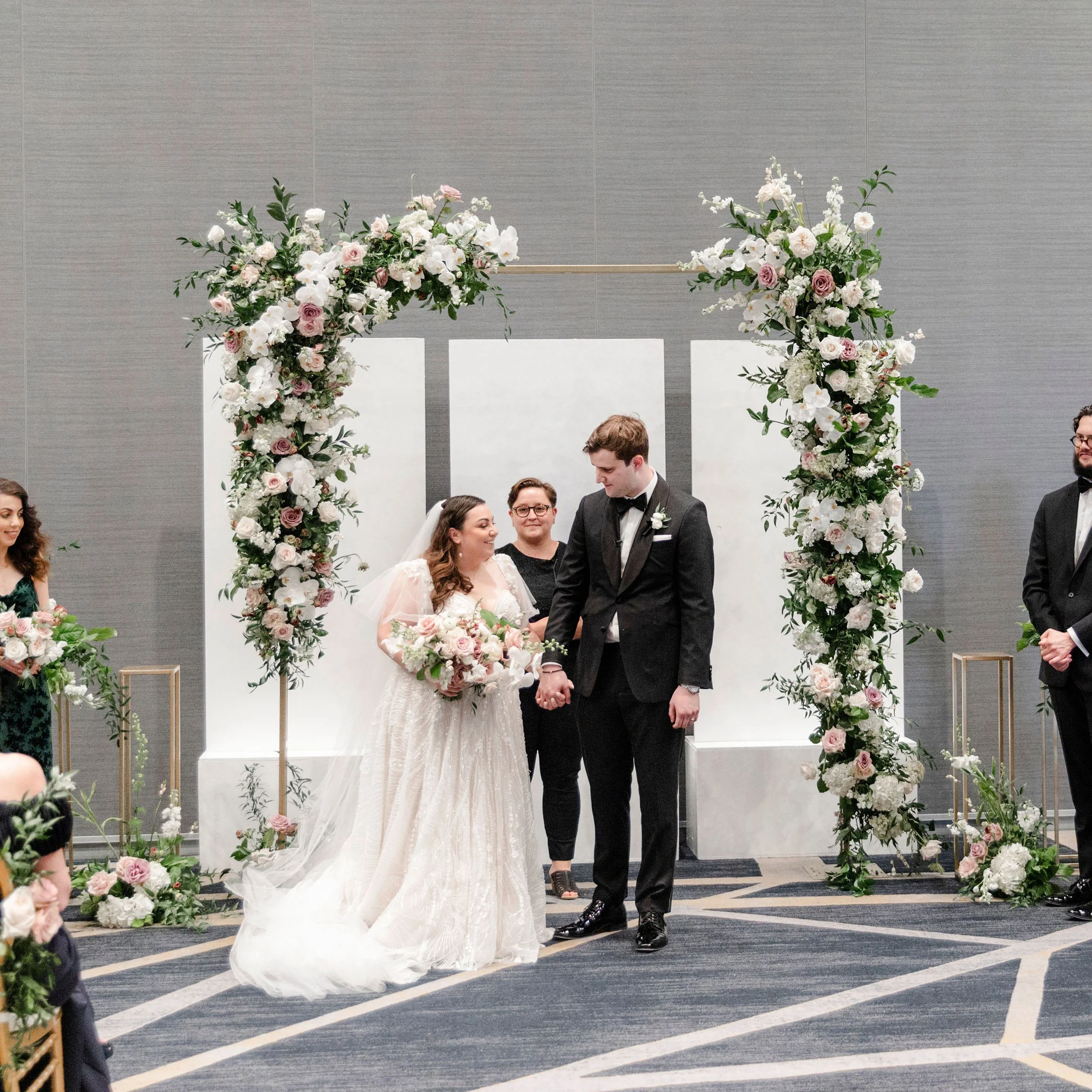 Ombre Wedding at The Loews — Good Earth Floral Design Studio