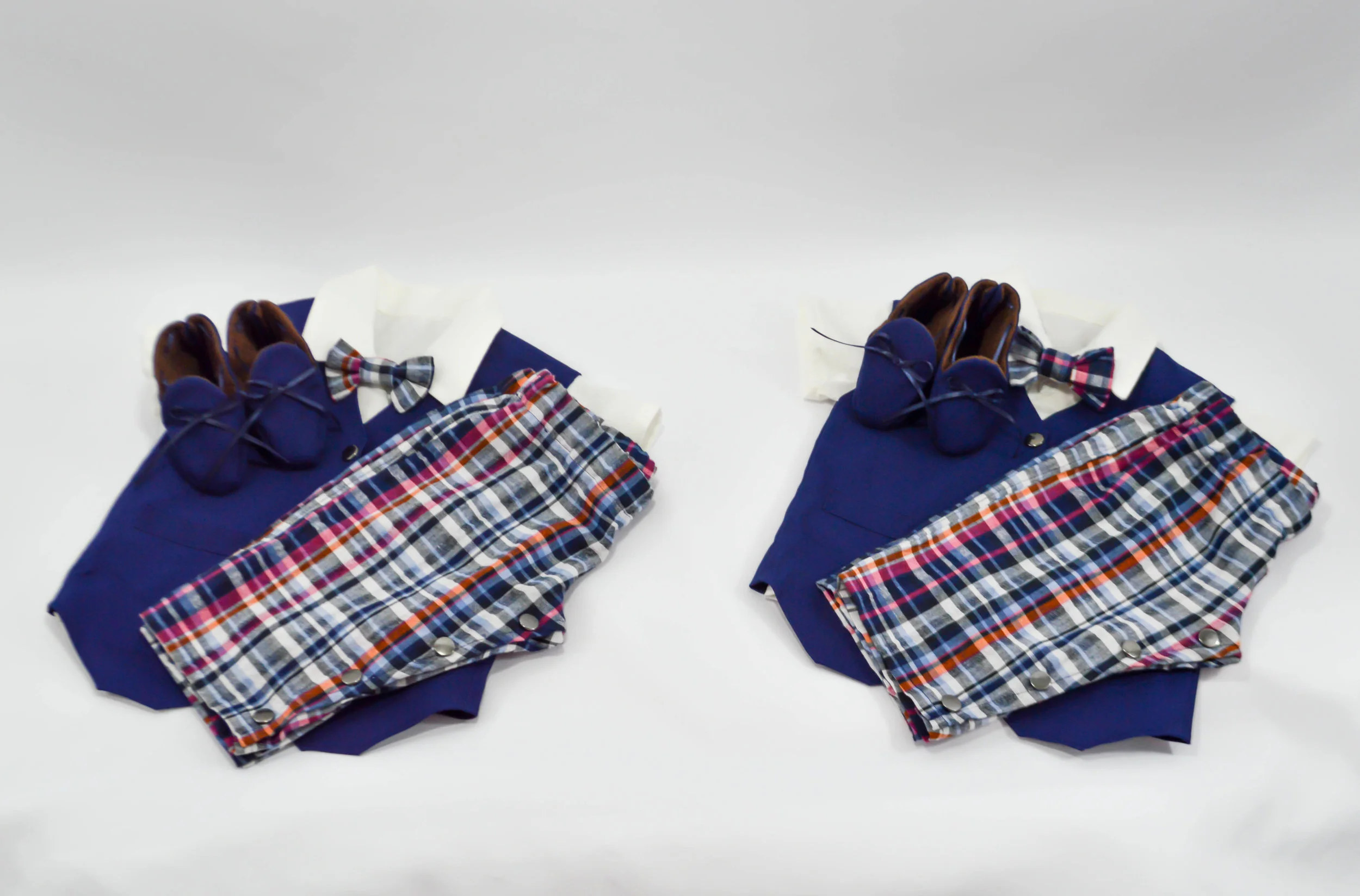 Baby Boy 5 Pc Suits w/Booties