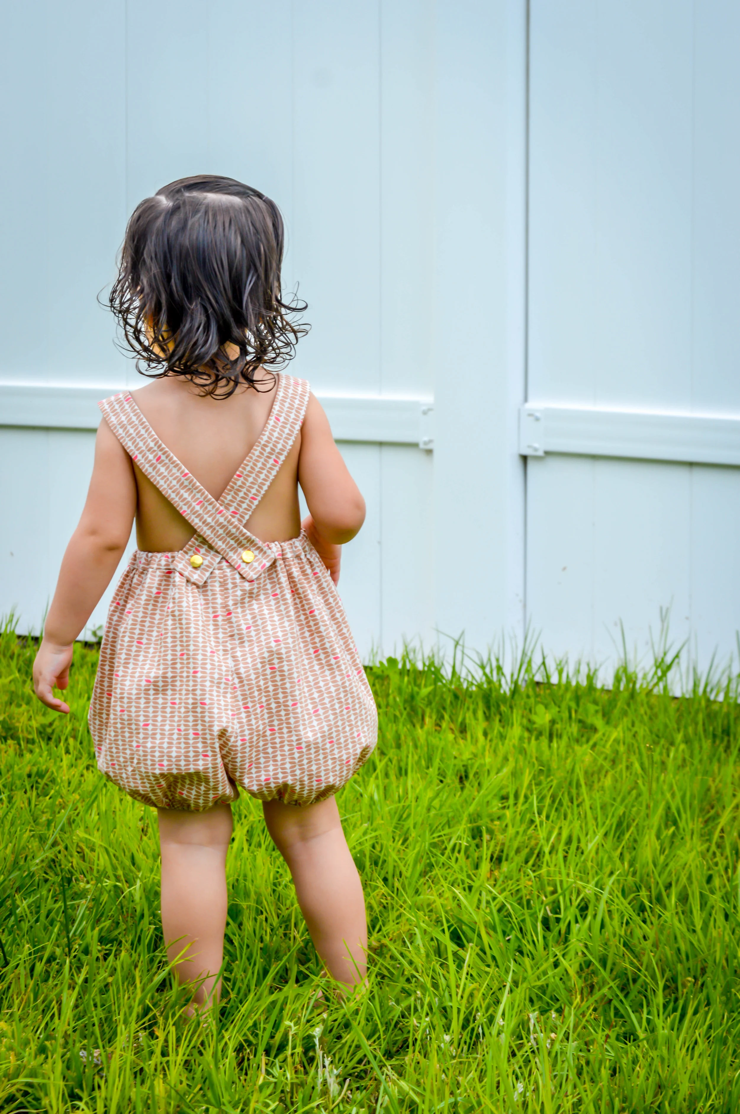 Hinty Pinks Criss Cross Romper