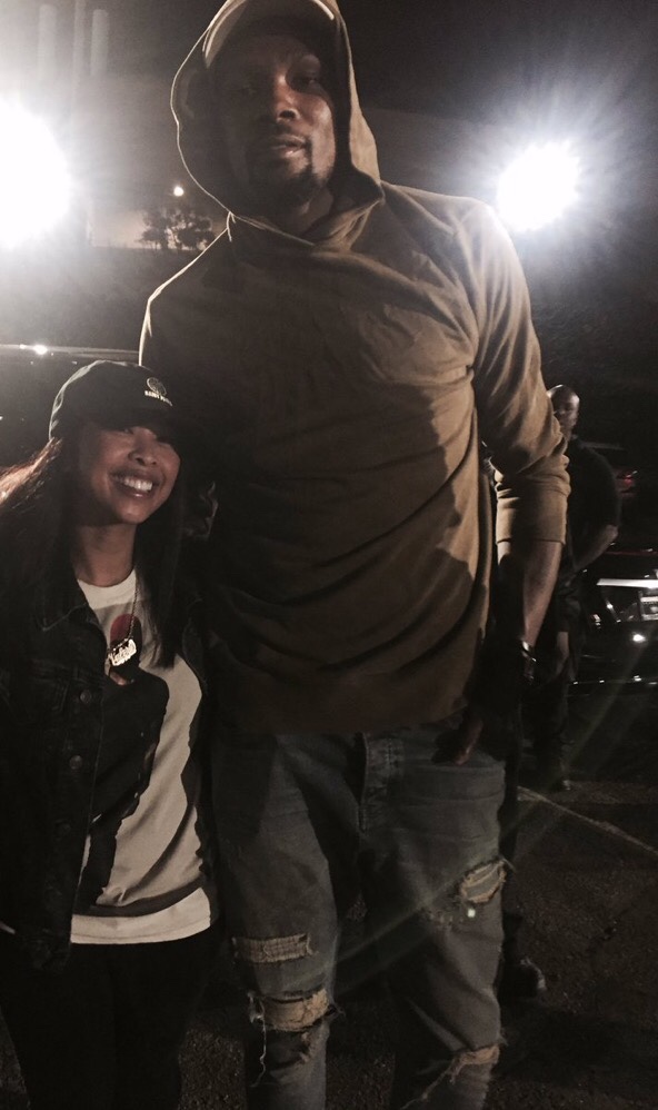 here’s a picture you took with my girlfriend at the time outside of oracle. she’s now my fiancée.
