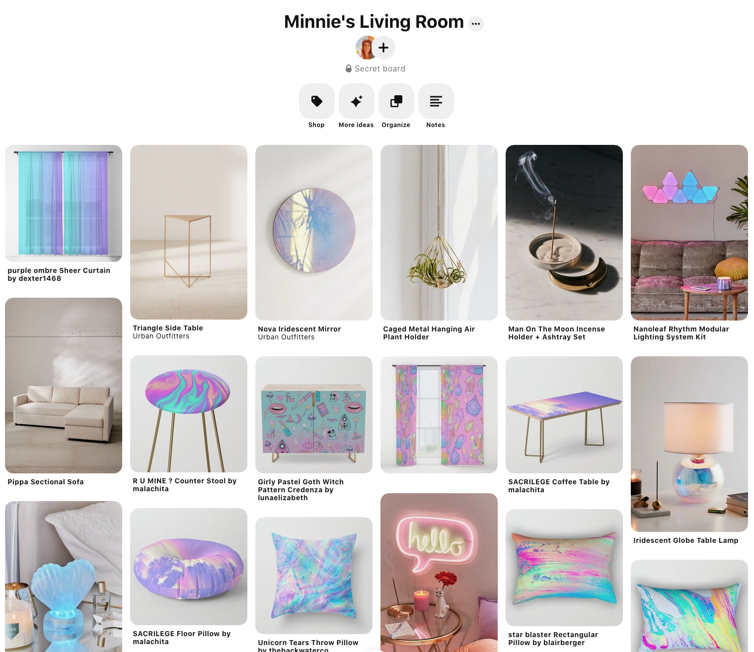 Step 2: I will curate a Pinterest board of 75+ items based on your questionnaire answers &amp; then you provide feedback!