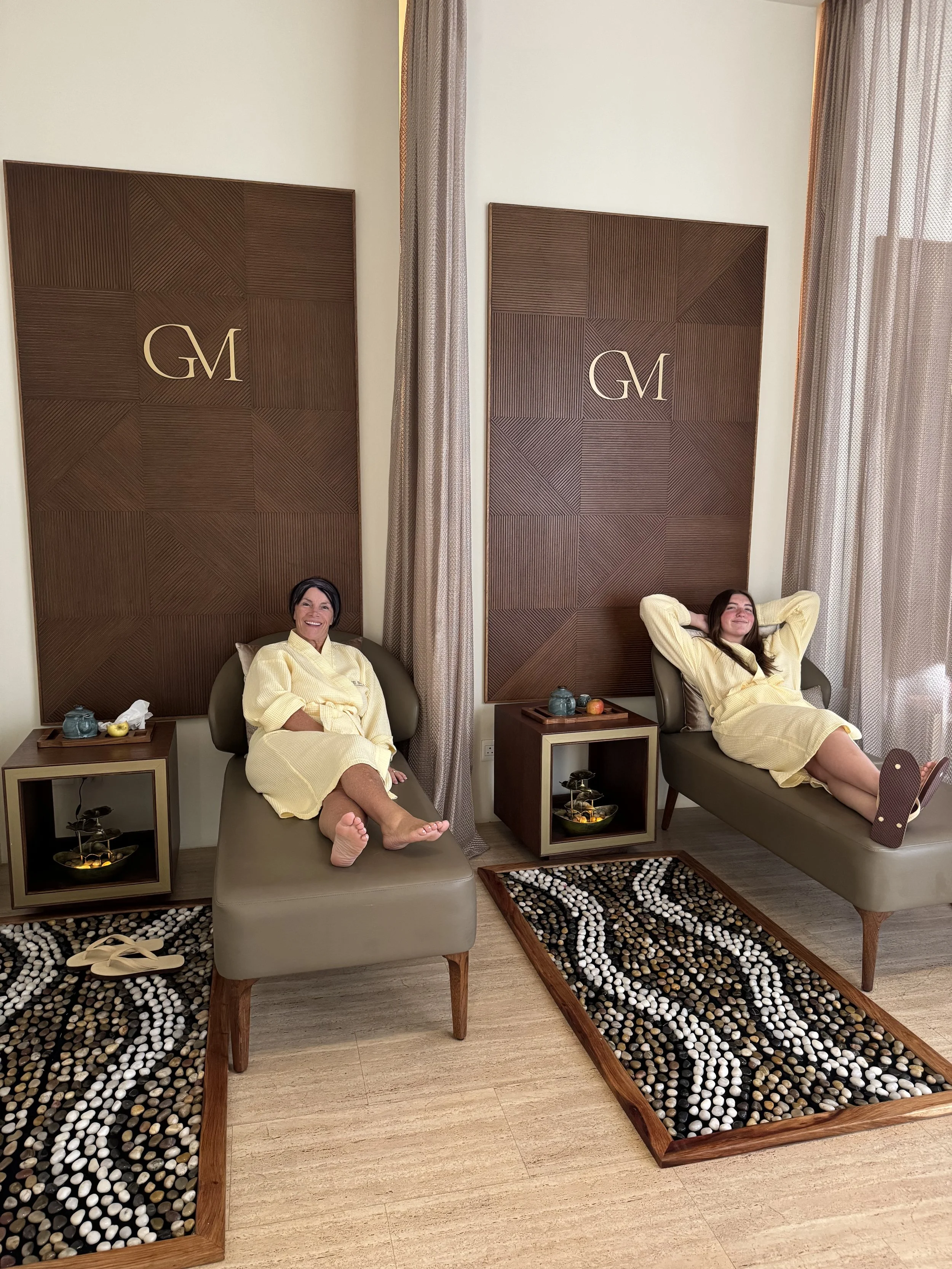 Izzy and Gabi at Melia Spa.jpeg