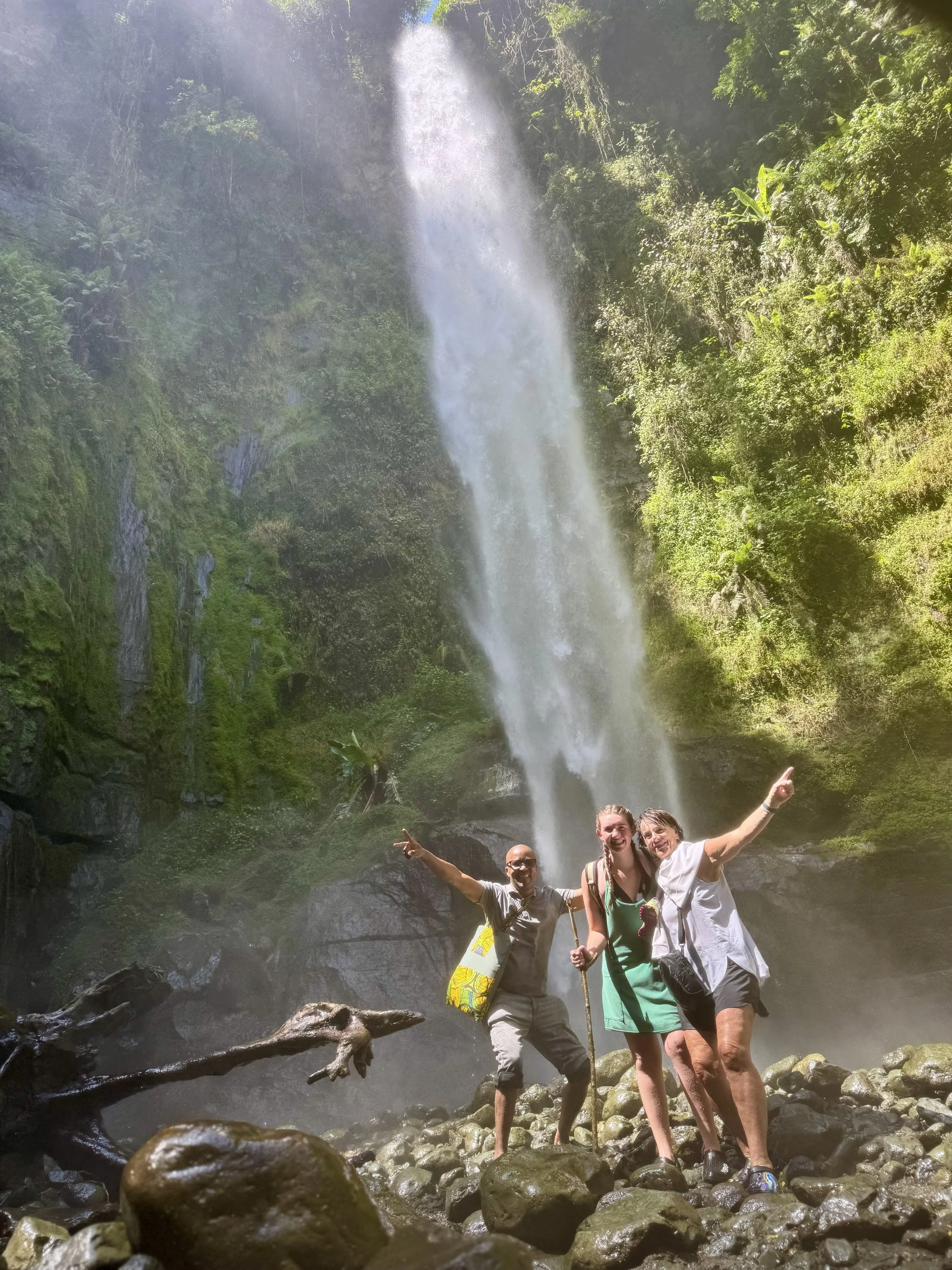 Izzy and Gabi with /Robert At Waterfall.jpeg