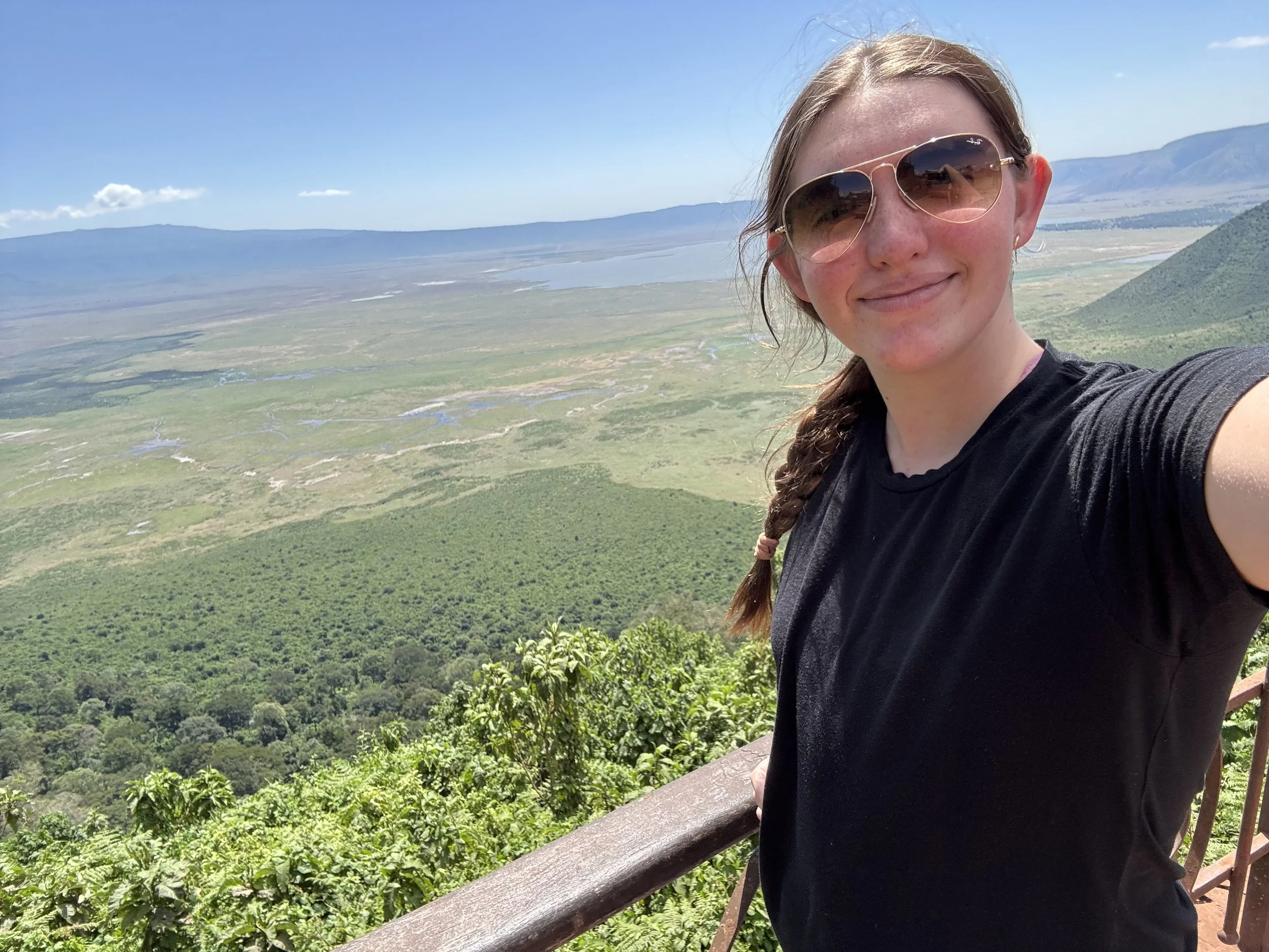 Izzy 2025 Tanzania Ngorongoro Crater rim.jpeg