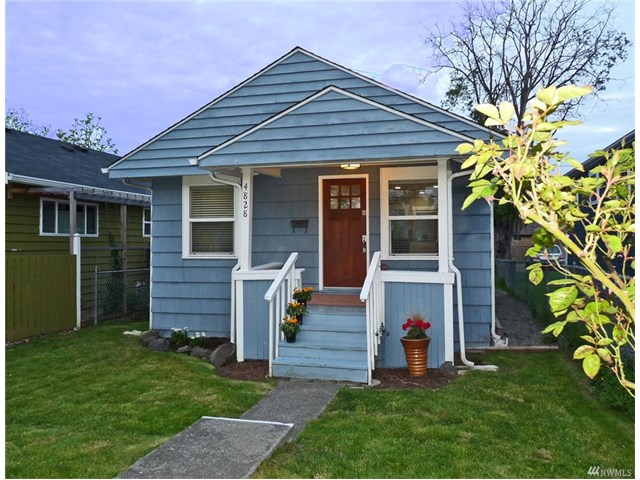 Buying: 4828 49th Ave SW, Seattle | List Price: $450,000 | Sold Price: $504,000