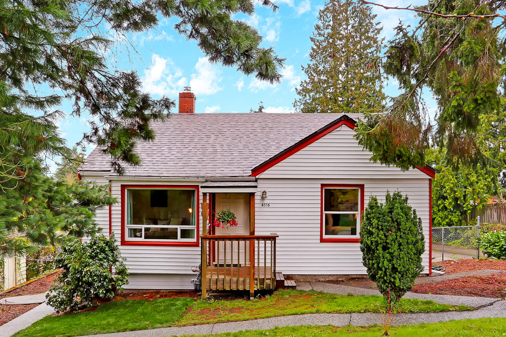 Listing: 4516 SW Hanford St, Seattle | List Price: $475,000 | Sold Price: $525,000