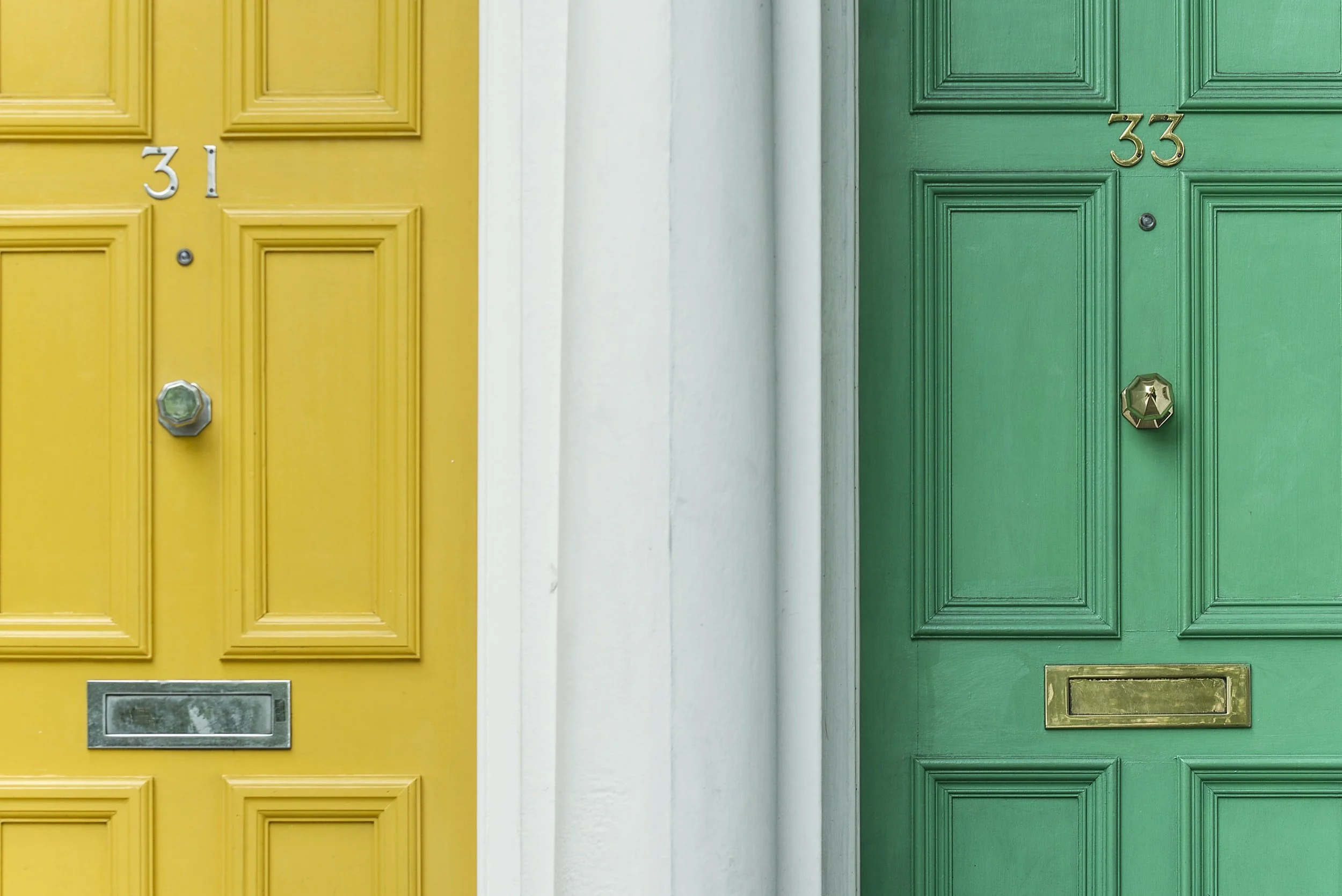How to Paint an Exterior Door So It Looks Brand New Again