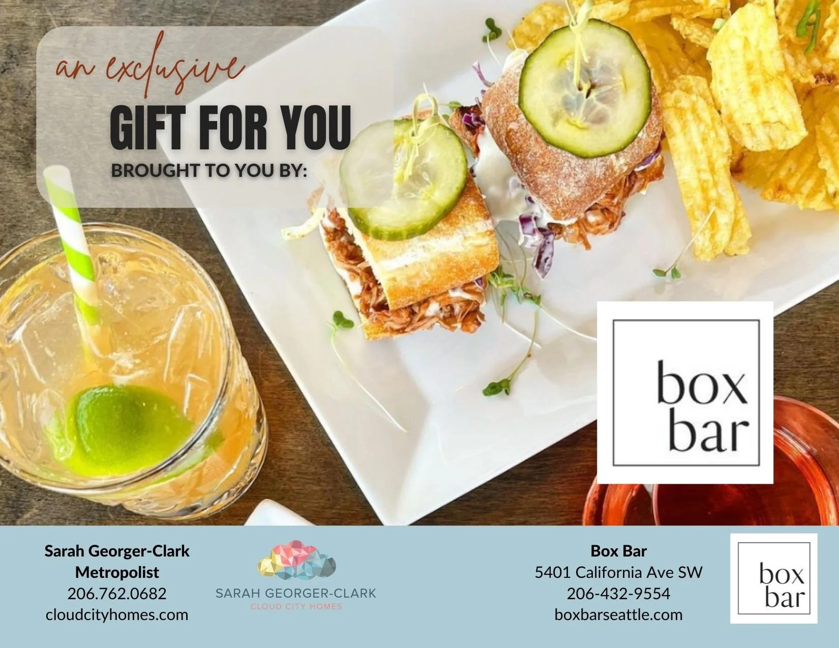 A Gift for you from Box Bar