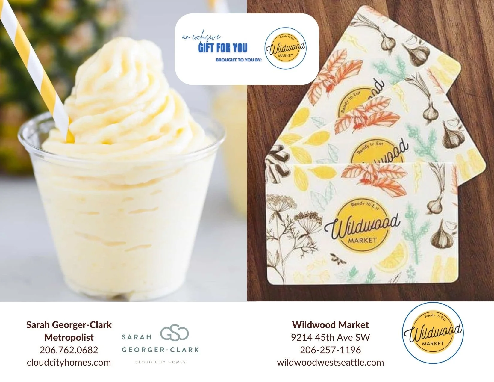 For this May, A Gift for you to Wildwood Market