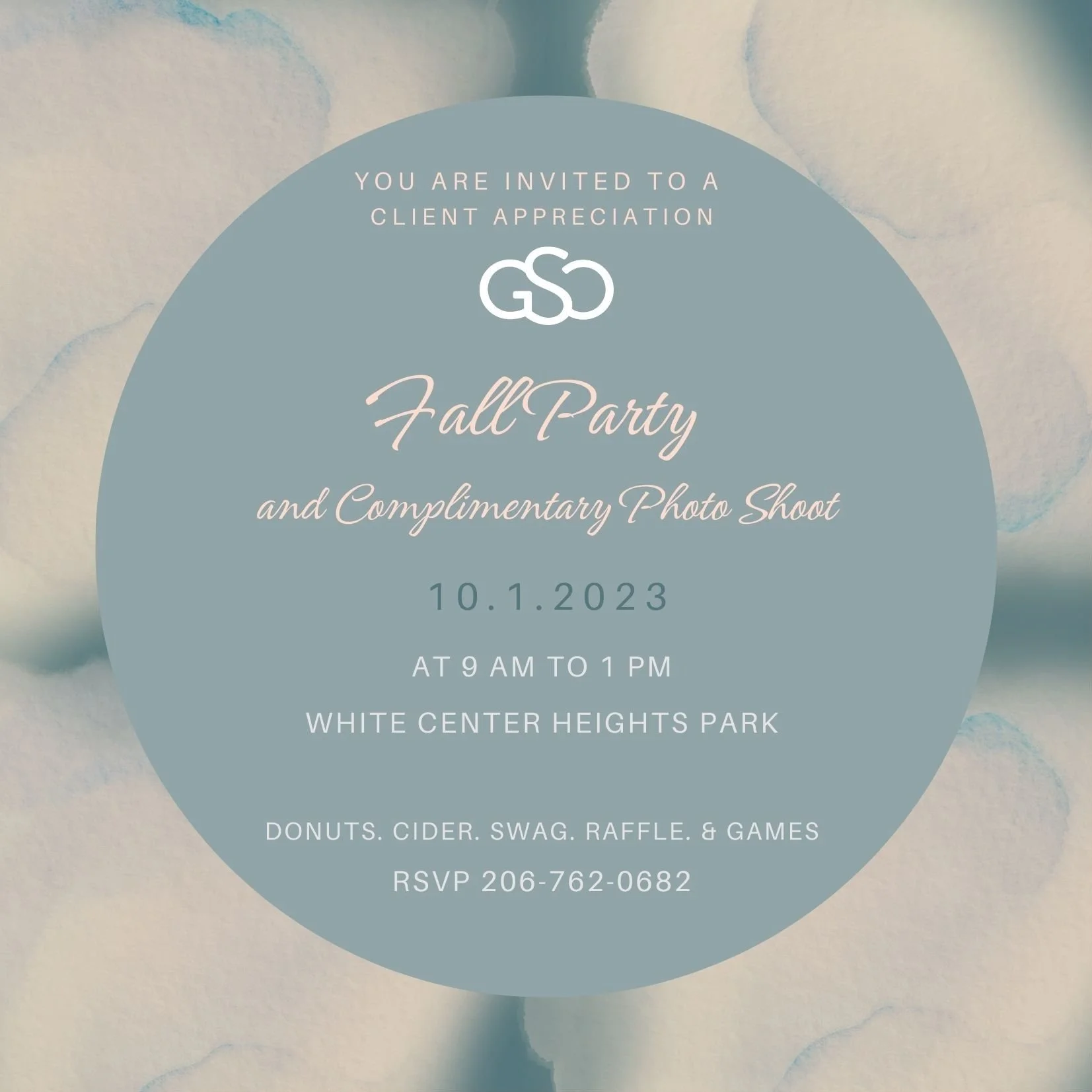 You are invited! Client Appreciation Fall Party