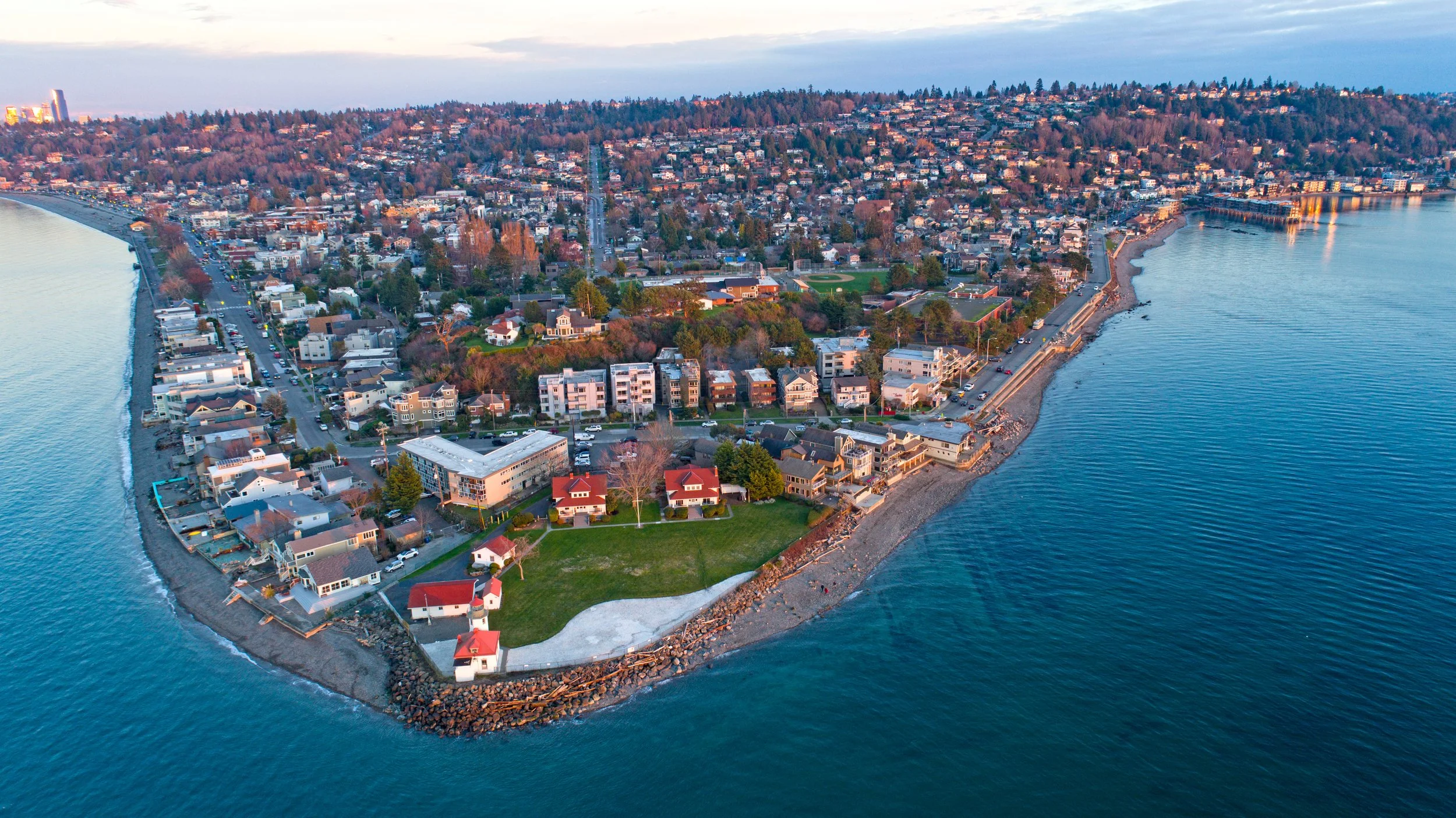 Hamilton Viewpoint, Admiral Theater, California Avenue, or a North Admiral streetscape