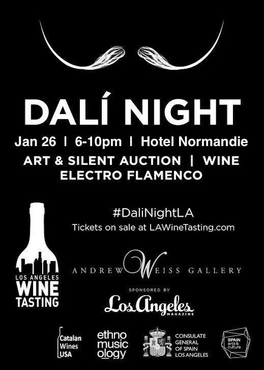 Dali Night Los Angeles Wine Tasting