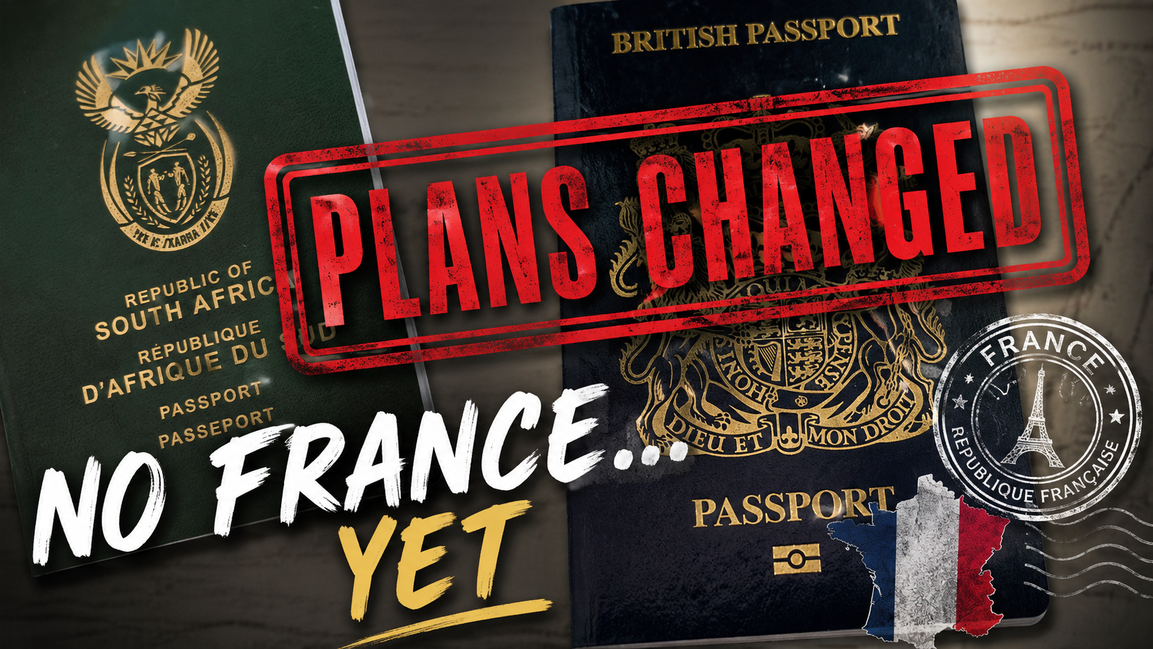 A change of plans....