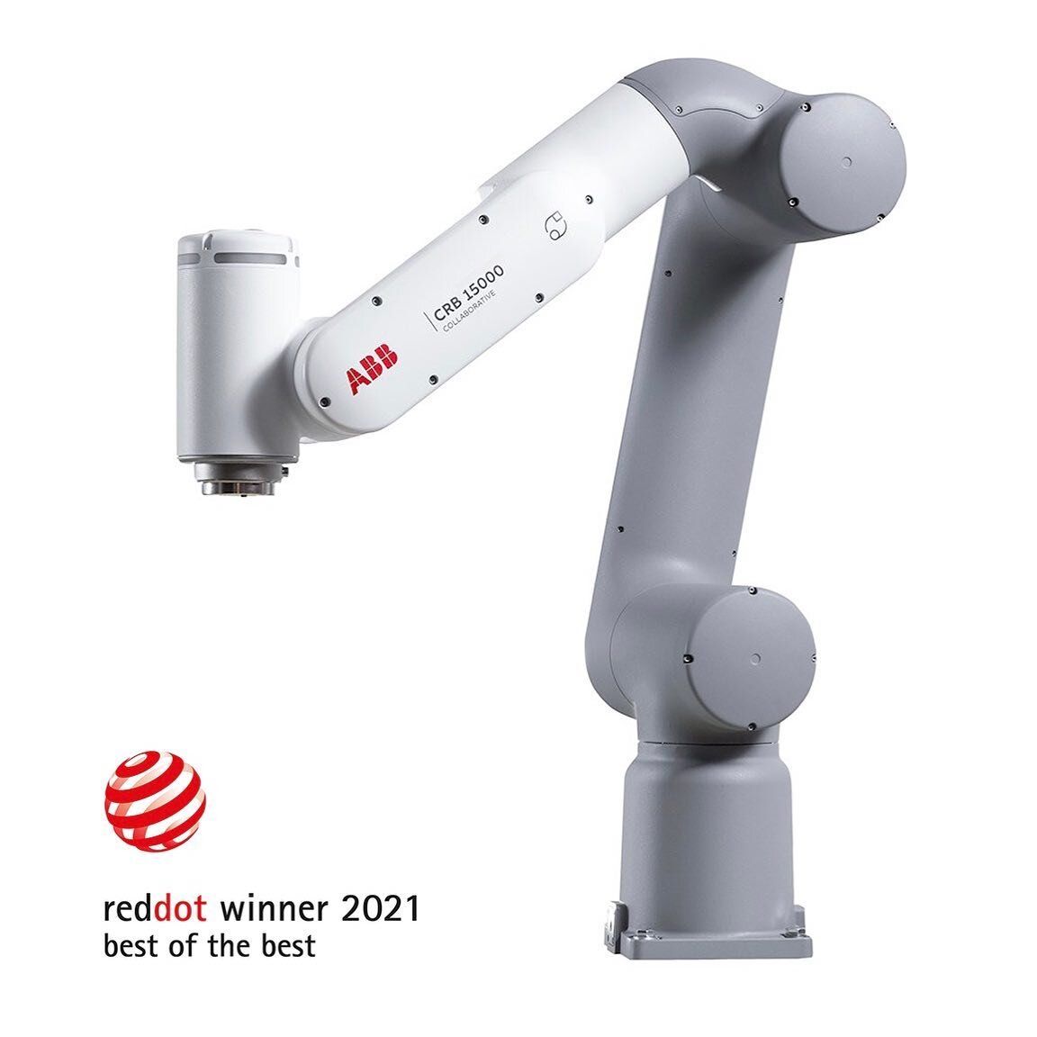 We're happy to announce that we won a Red Dot Best of the Best with the ABB GoFa collaborative Robot. Congrats to all involved!
 
&ldquo;In recognition of its unique and groundbreaking design concept that makes the new robot appealing and accessible 