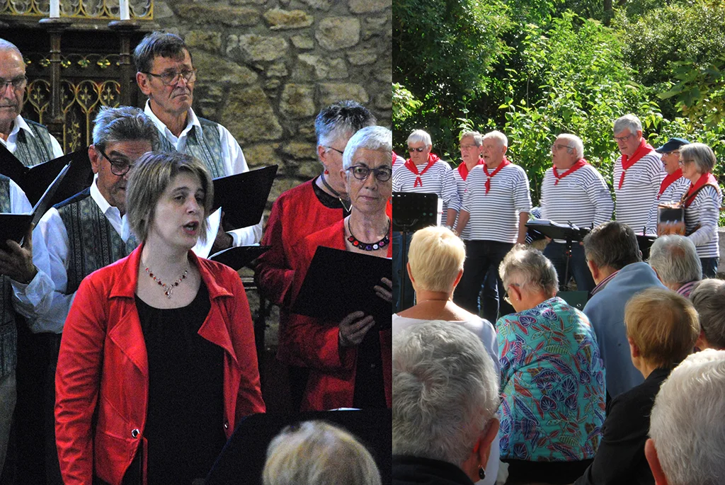 Les chorales guisséniennes  Mouez ar skeiz et Kanarvoris  débutent la saison