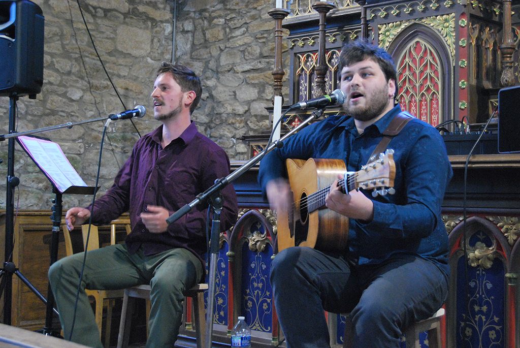 Le duo Egin enthousiasme le public 