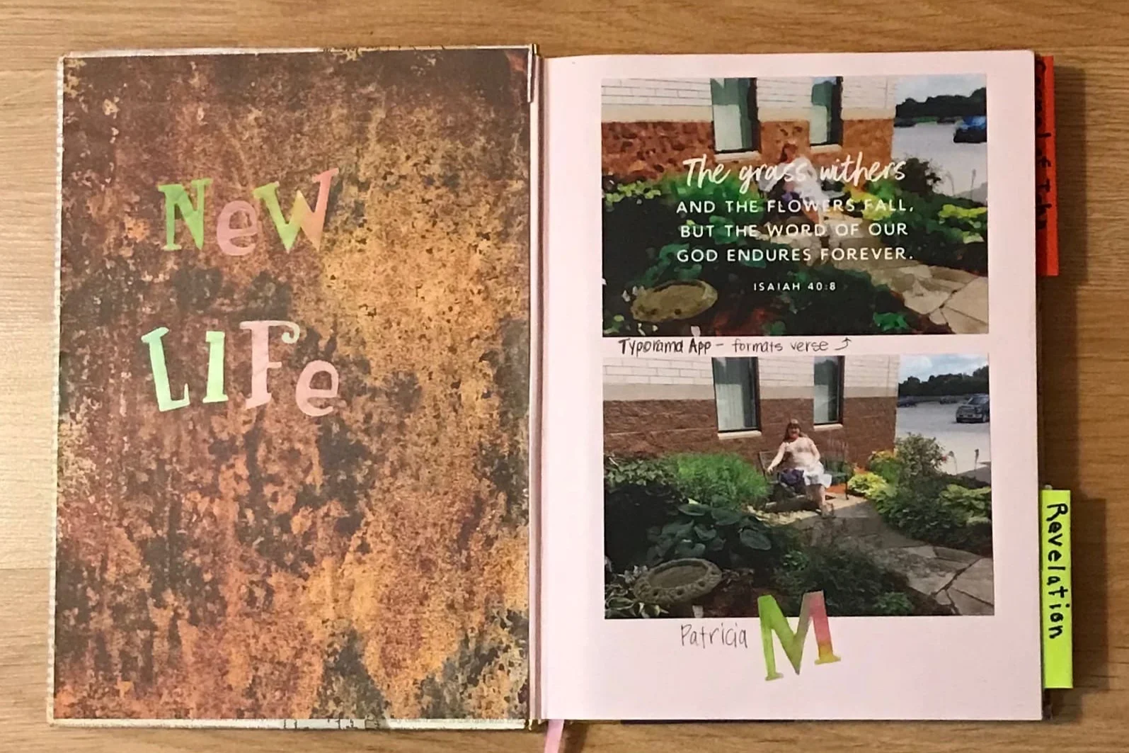 Inside Cover Stickers and Photos
