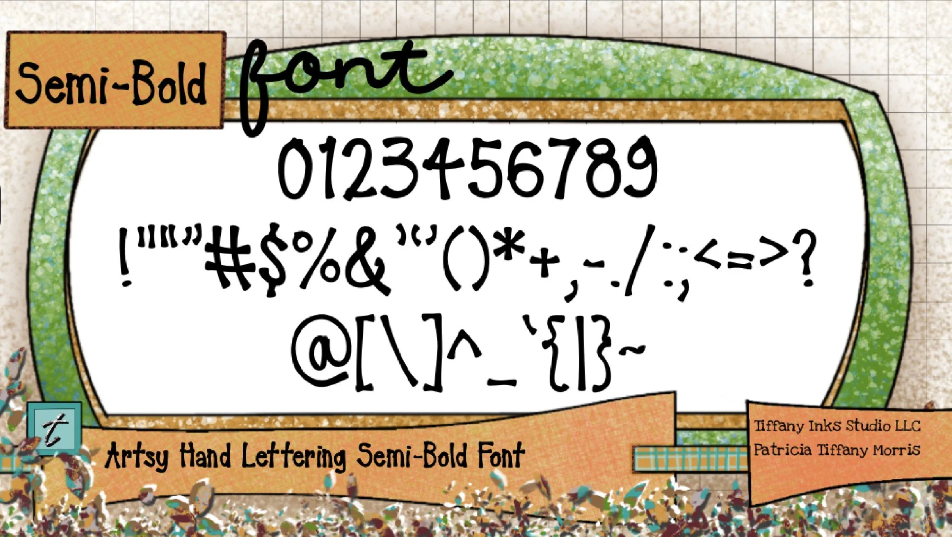 FONT Artsy hand Lettering Semi Bold 123 ipad SS.jpeg