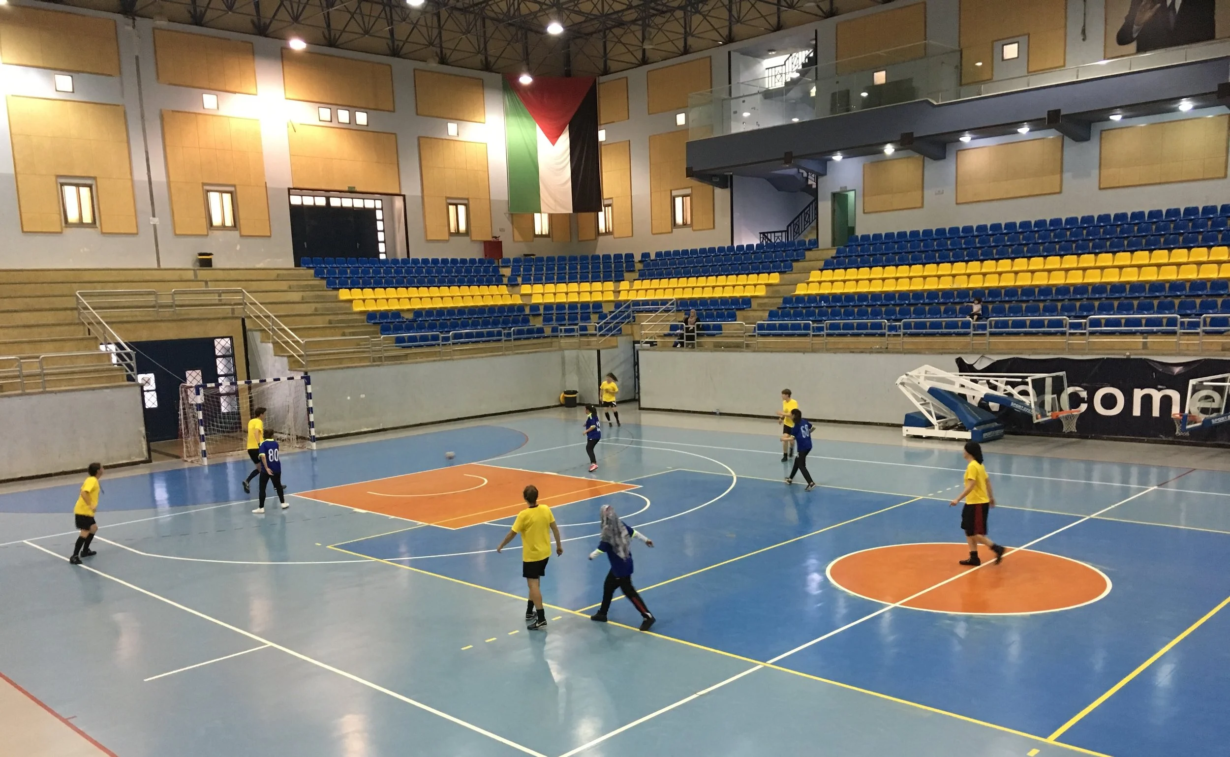 Repaulicow vs Hebron University in Hebron.jpg