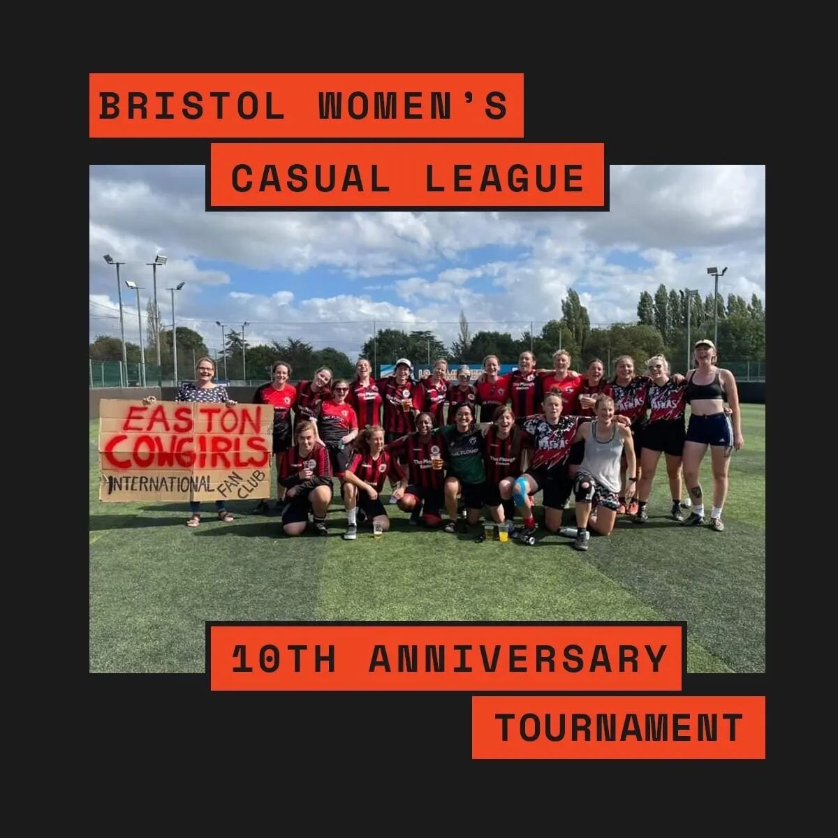 BWCL 10 year anniversary tournament! 

A few of us managed to sneak in another last minute tournament before the summer comes to an end. We were down in Bristol visiting some pals from @easton_cowgirls_fc and had the chance to take part in their tour