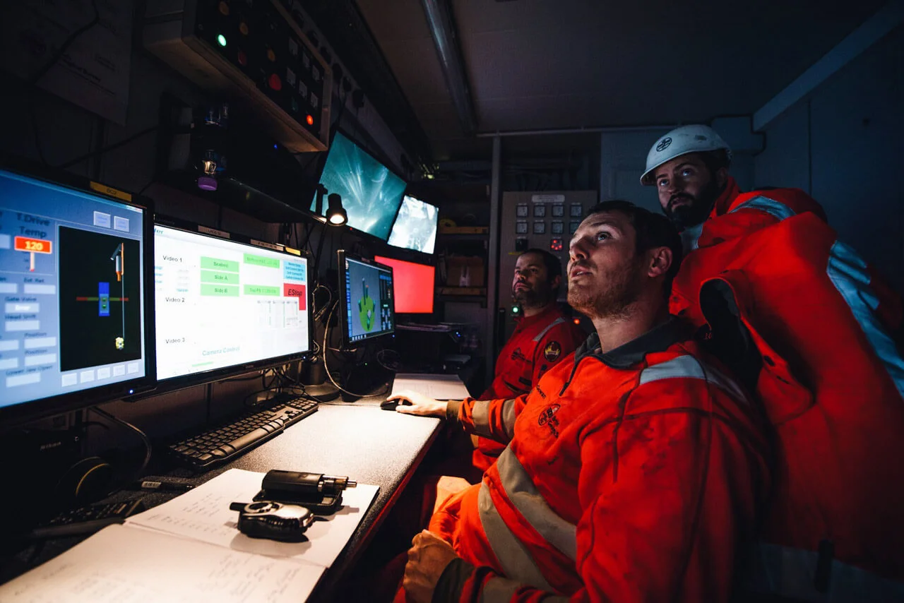 RD2 Control Room, RD2 Sea Trials, 2015.